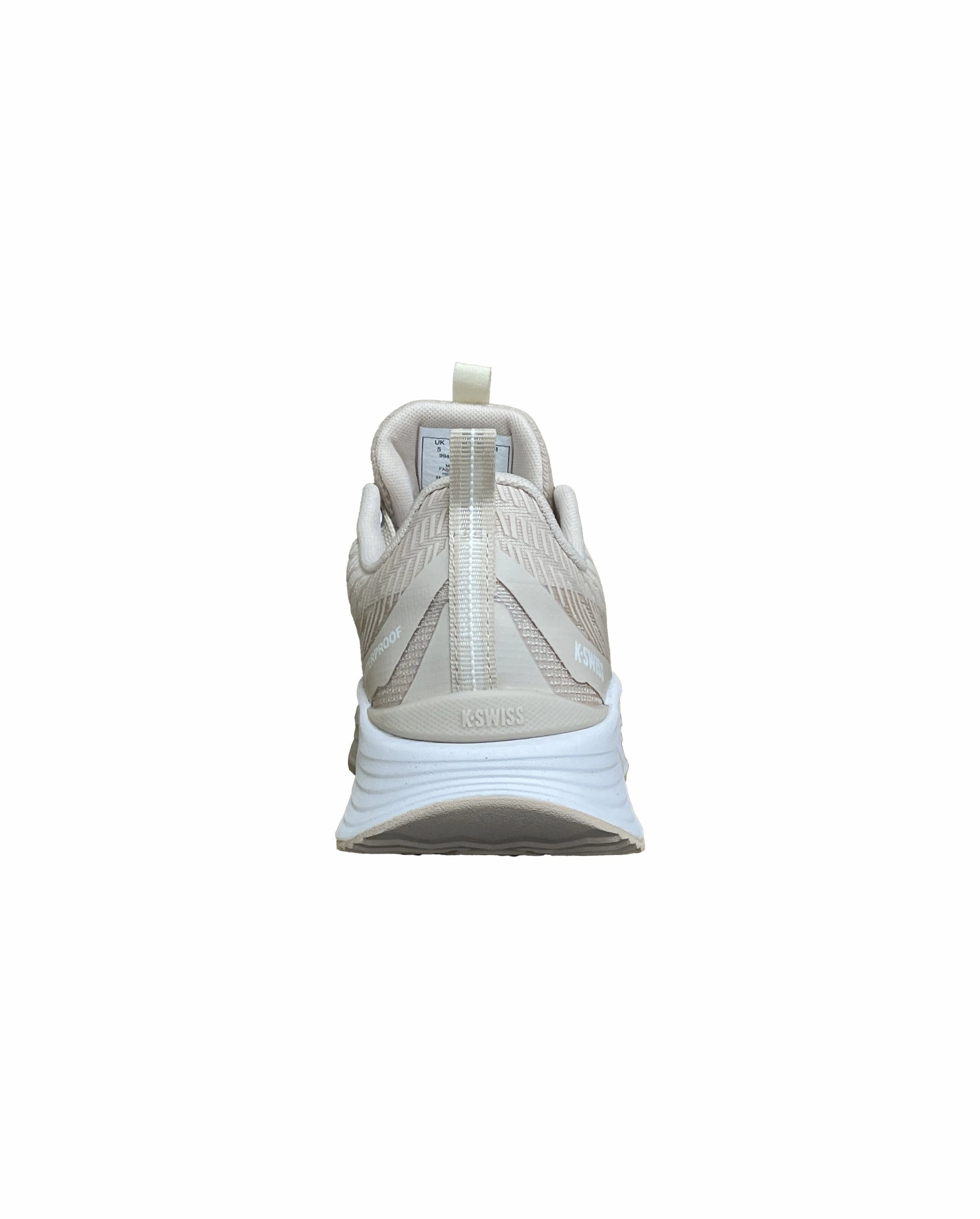 99458-614-M | WOMEN'S PROTO TRAINER WATERPROOF SNEAKERS | SAND/BLANC DE BLANC