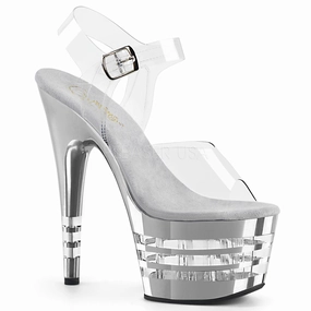 ADORE-708CHLN  Clear/Silver Chrome