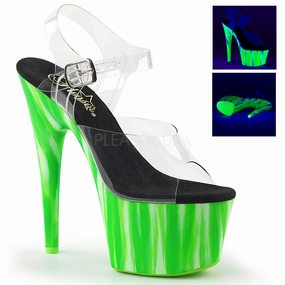 ADORE-708UVP  Clear/Candy Green