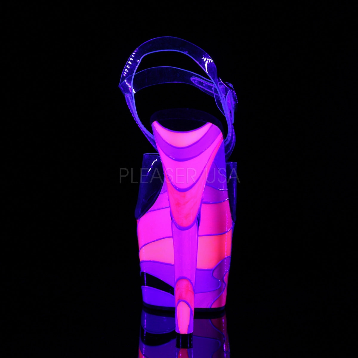 ADORE-708UVR  Clear/Pink Multi