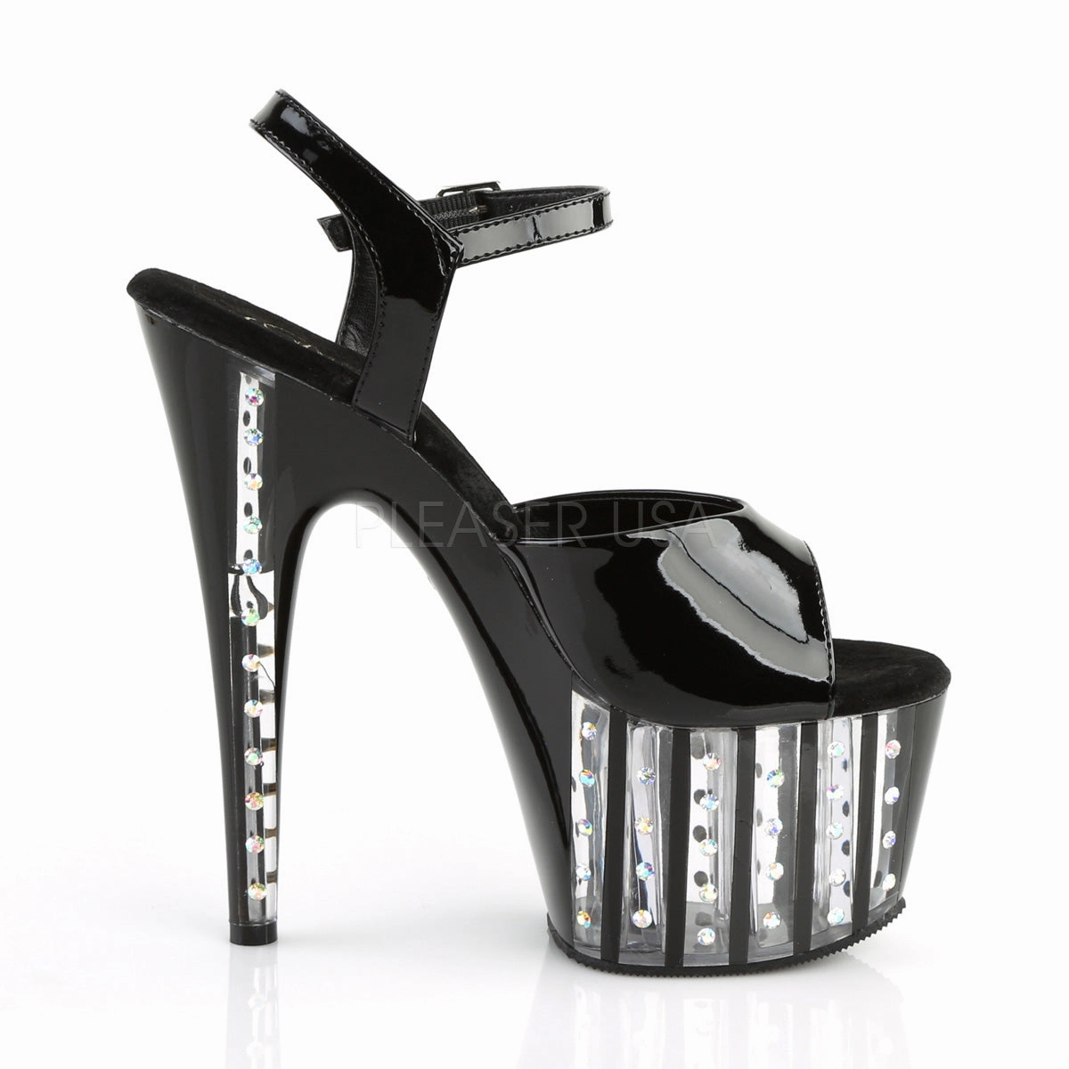 ADORE-709VLRS  Black Patent/Black