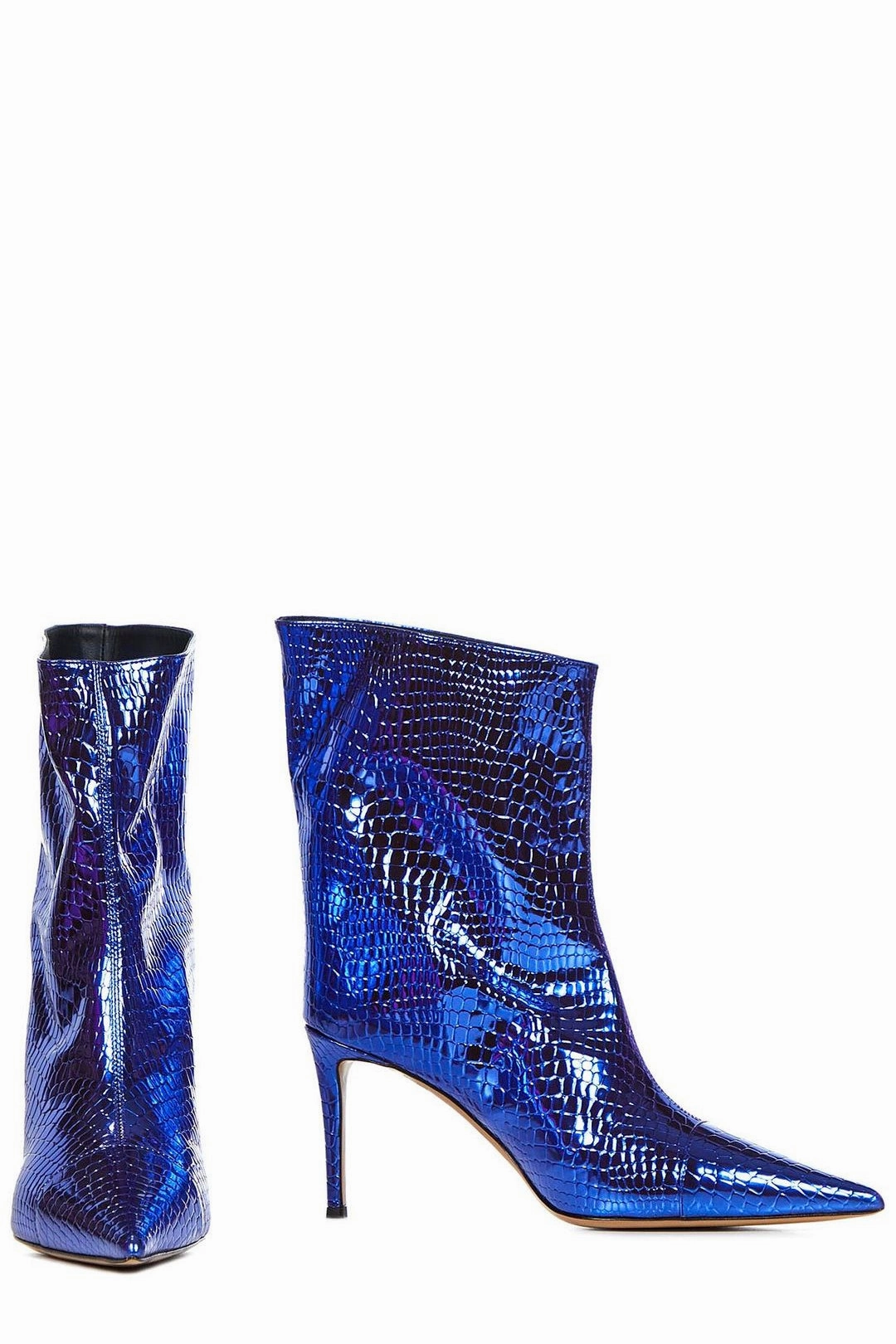 Alexandre Vauthier Metallic Effect Embossed Boots