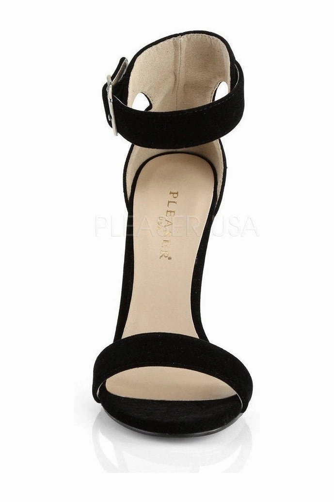 AMUSE-10 Sandal  | Black Velvet