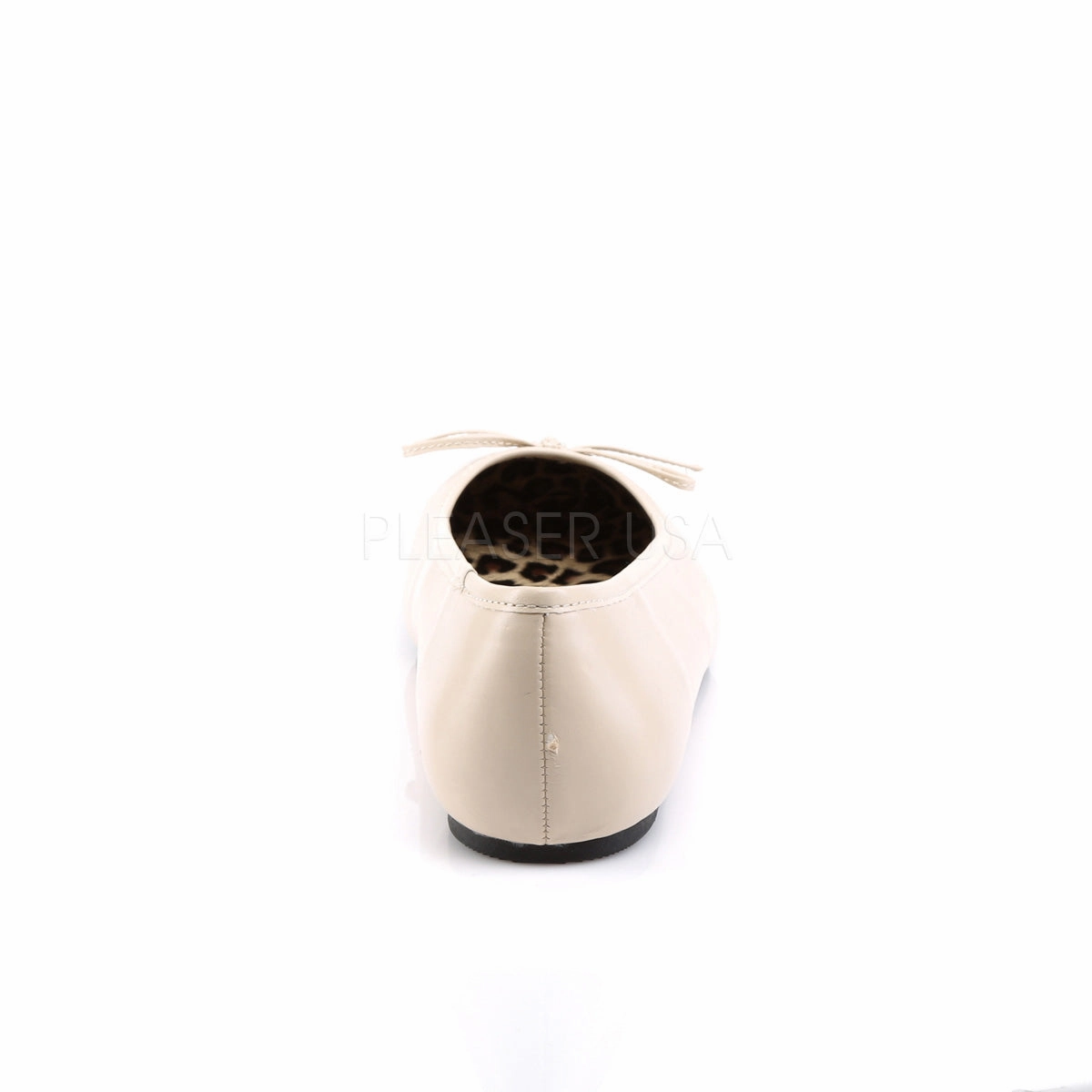 ANNA-01  Cream Faux Leather