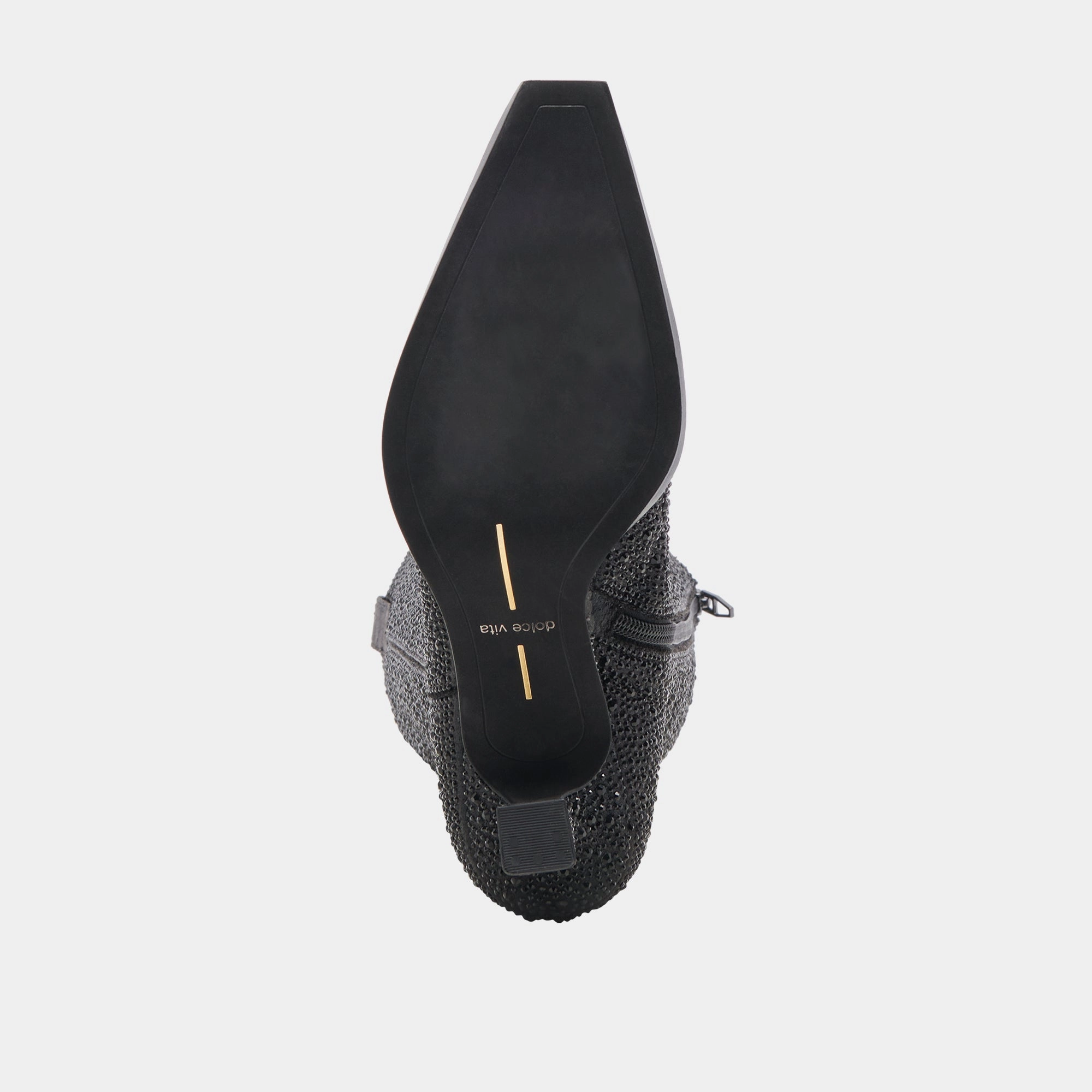 ARIANA CRYSTAL BOOTS BLACK METALLIC CRYSTAL