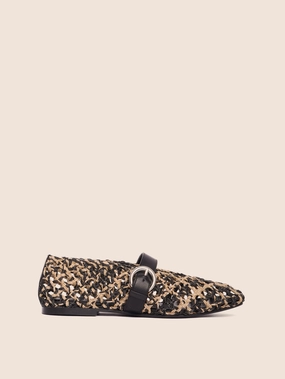 Aveiro Natural Woven Ballerina