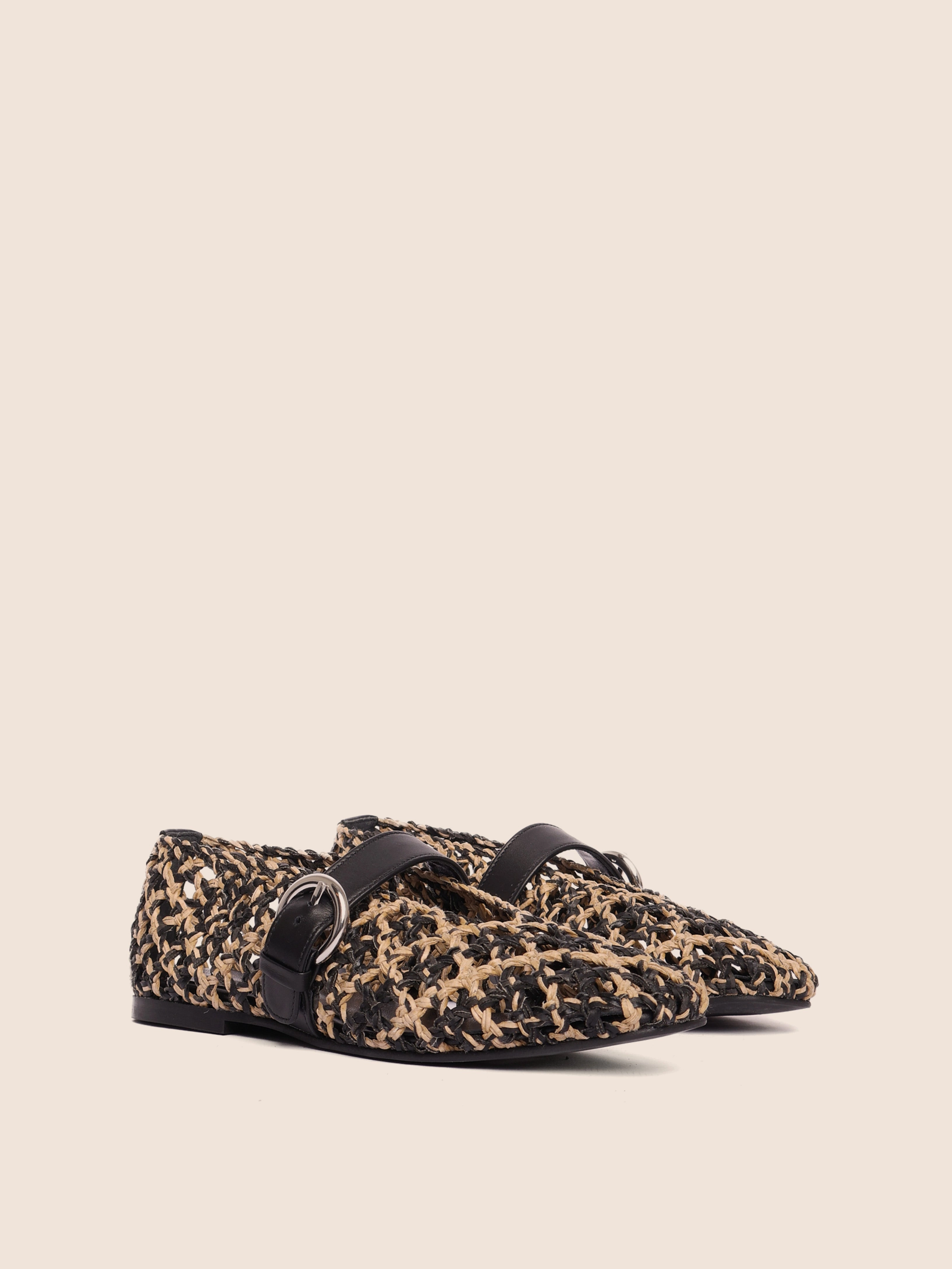 Aveiro Natural Woven Ballerina