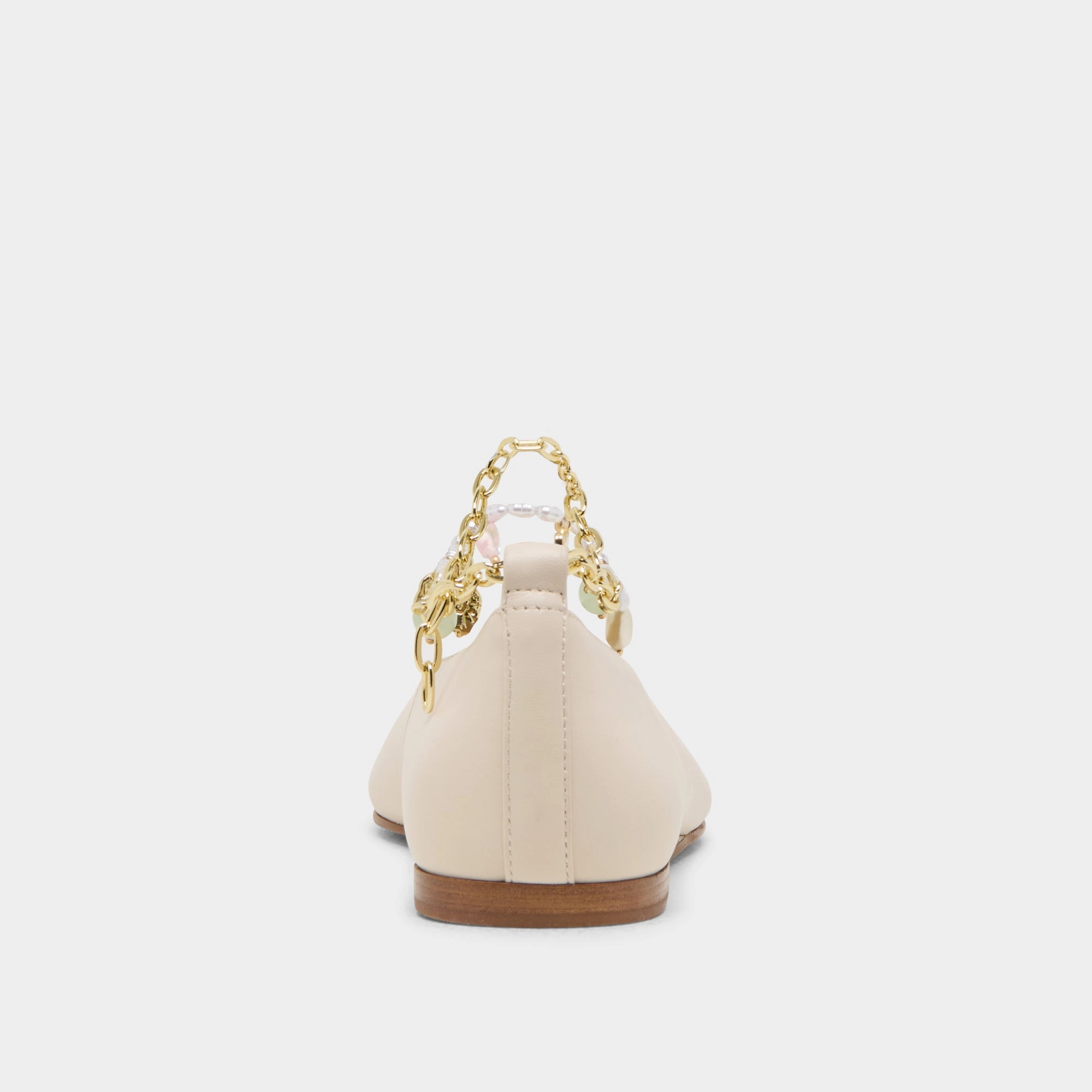 BAIDEN BALLET FLATS BONE LEATHER
