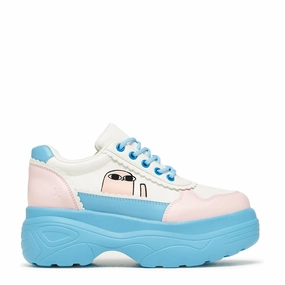Bean says Hi Chunky Trainers - Blue