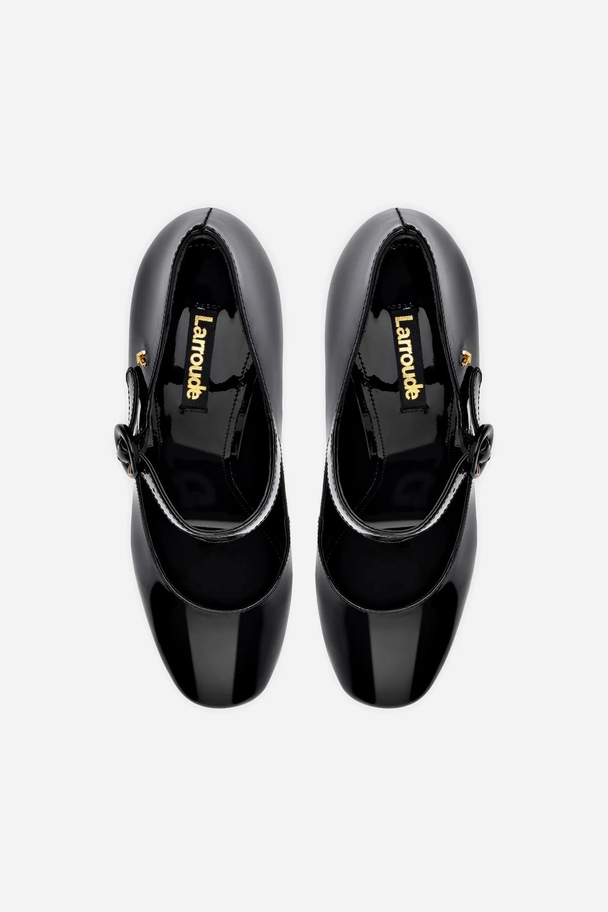 Blair Hi Pump In Black Patent Leather
