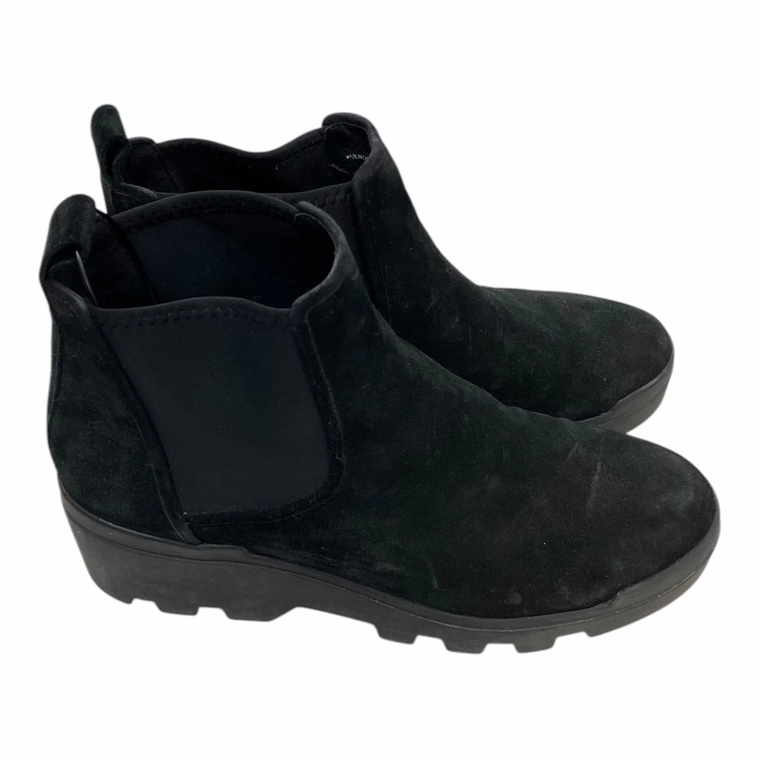 Boots Ankle Heels By Eileen Fisher In Black, Size: 9