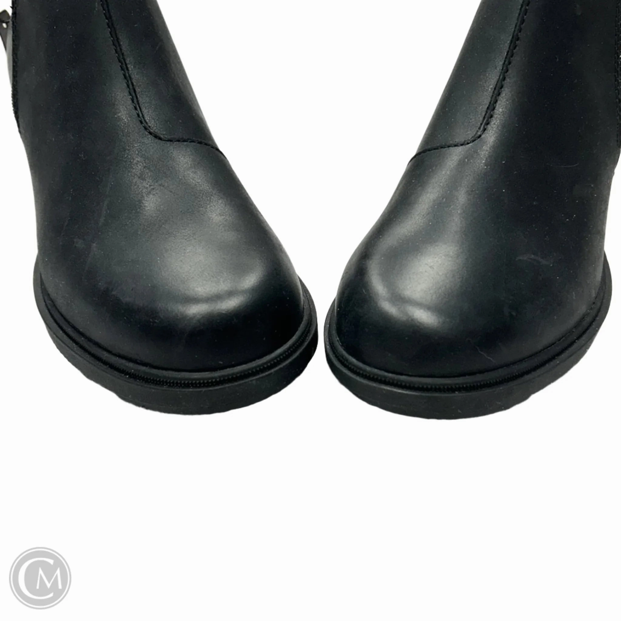 Boots Ankle Heels By Sorel In Black, Size: 8.5
