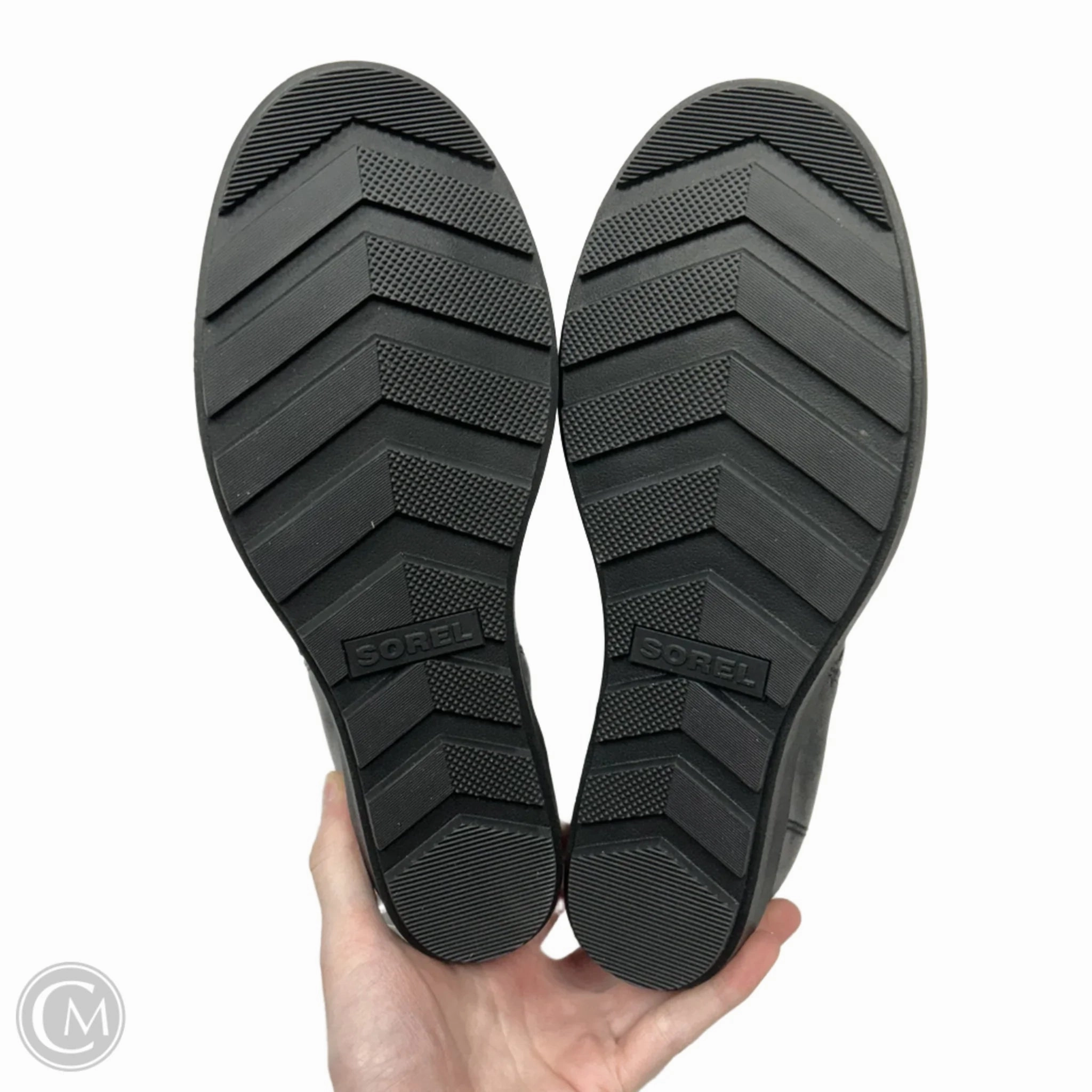 Boots Ankle Heels By Sorel In Black, Size: 8.5