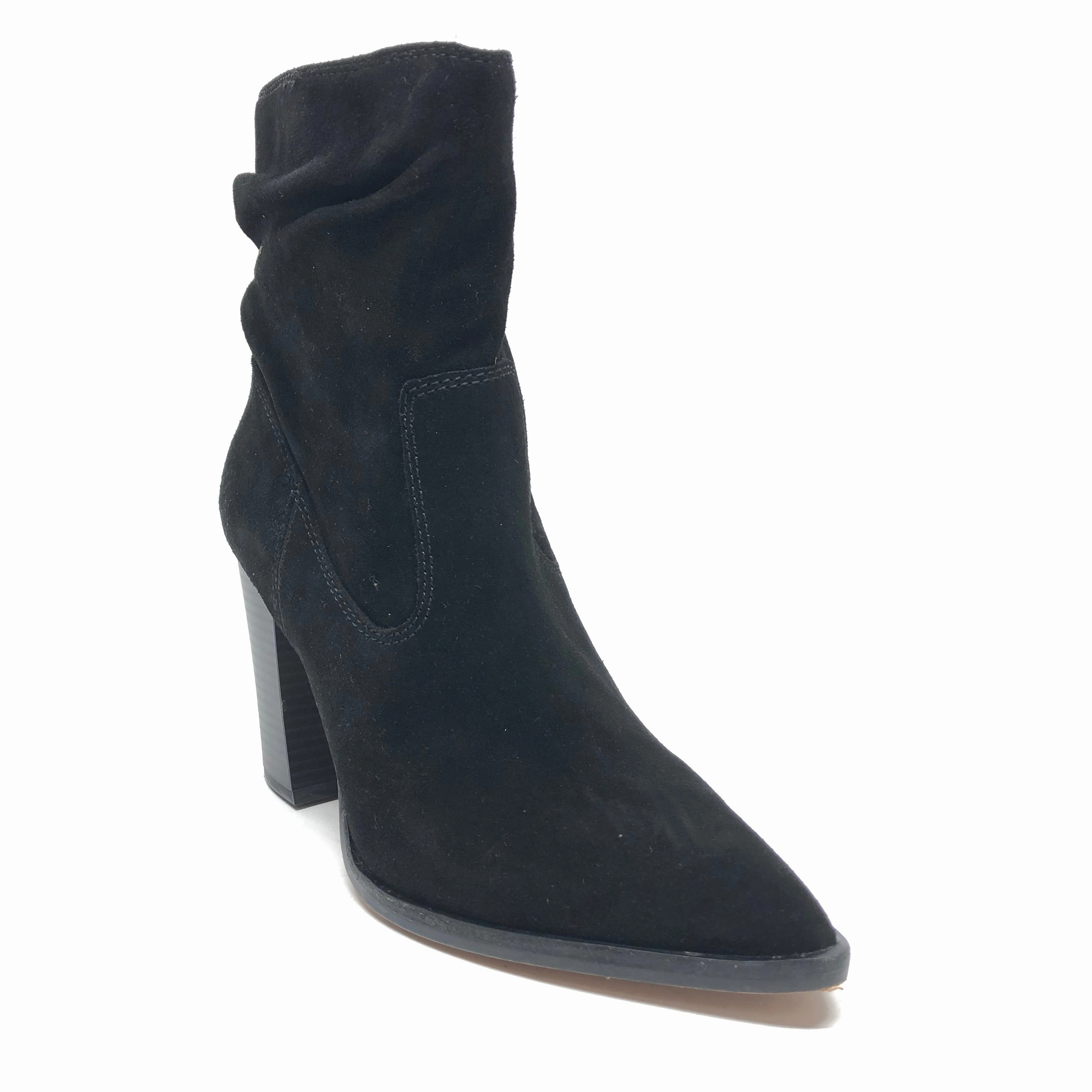 Boots Ankle Heels By Vince Camuto In Black, Size: 10