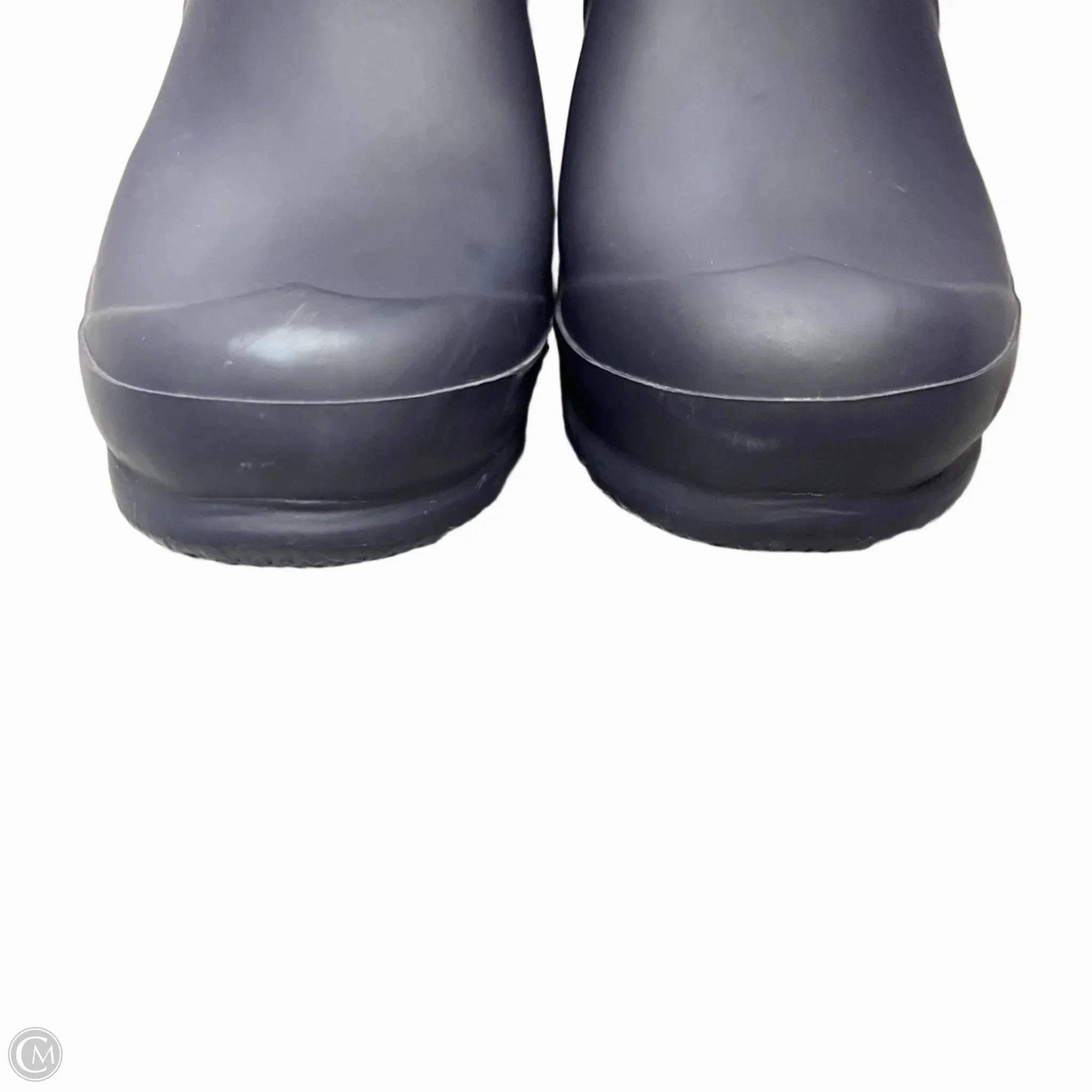 Boots Rain By Hunter In Navy, Size: 8