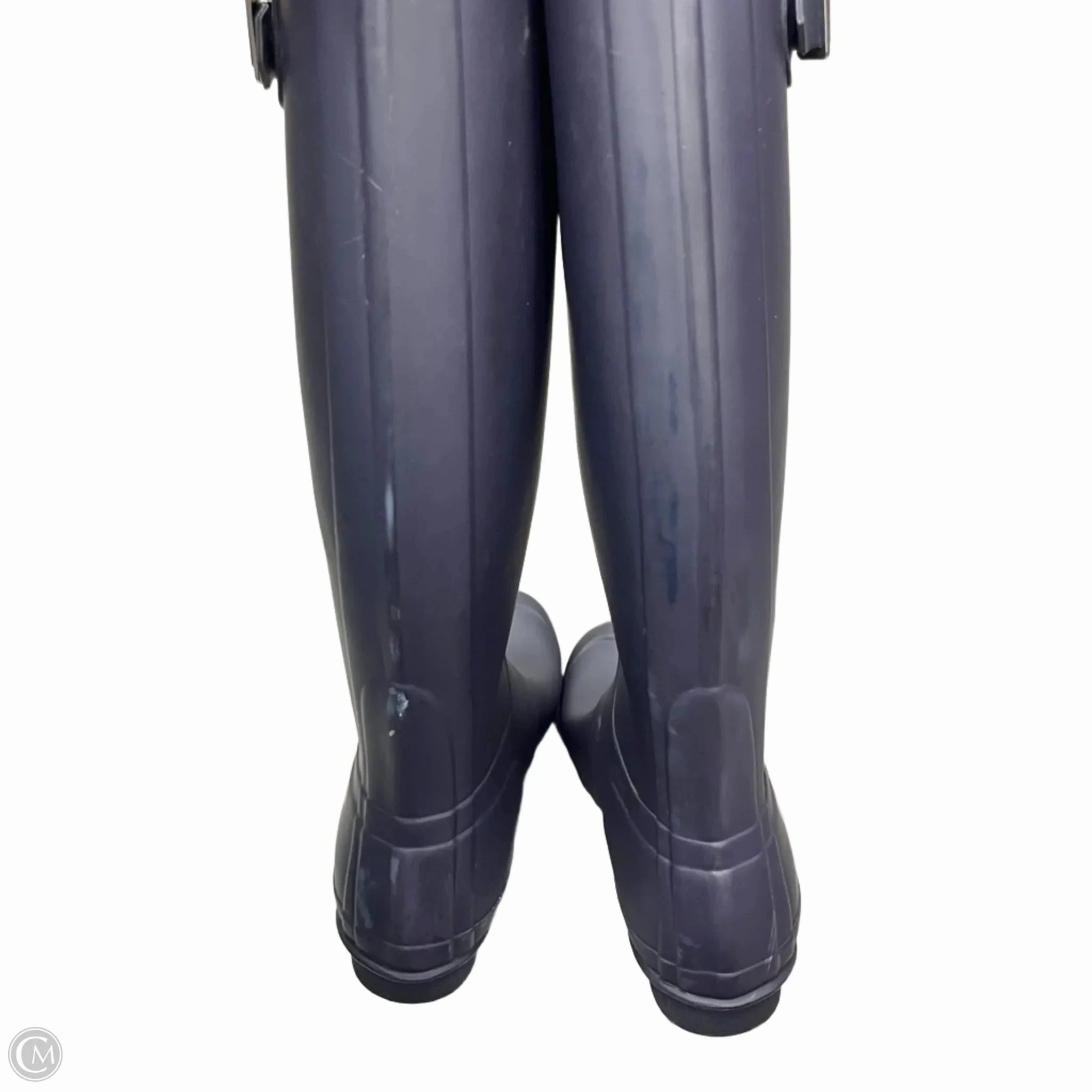 Boots Rain By Hunter In Navy, Size: 8
