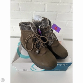 Boots Snow By Bare Traps In Brown, Size: 10