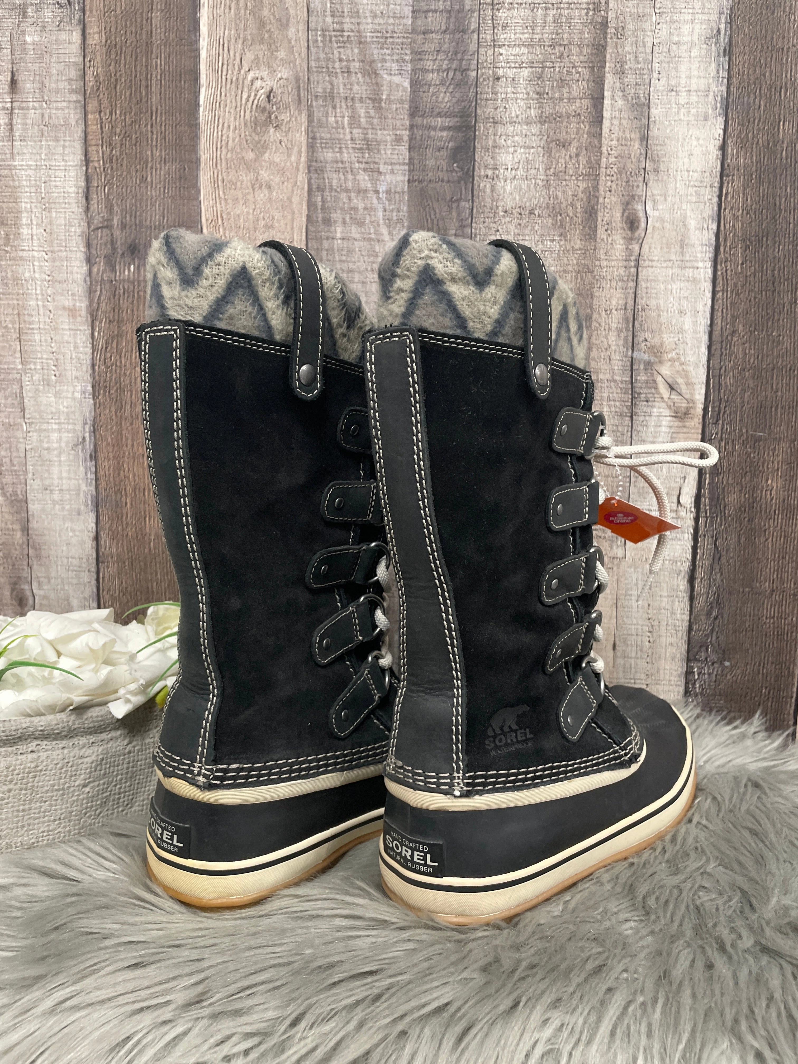 Boots Snow By Sorel In Black, Size: 7