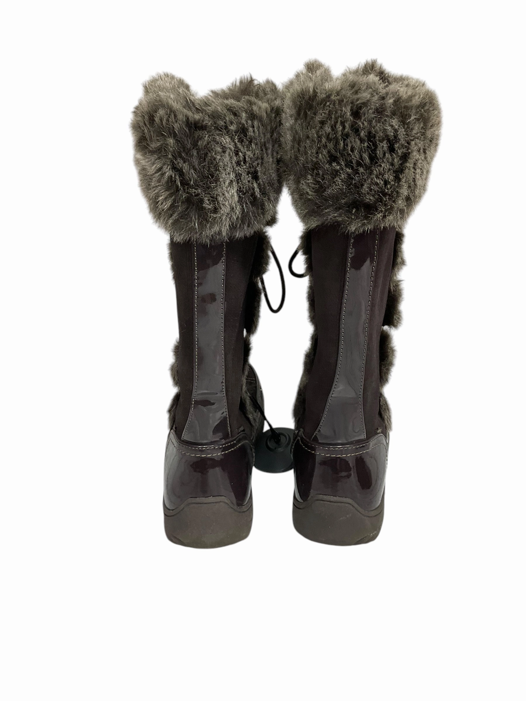 Boots Snow By Sporto In Brown, Size: 8.5