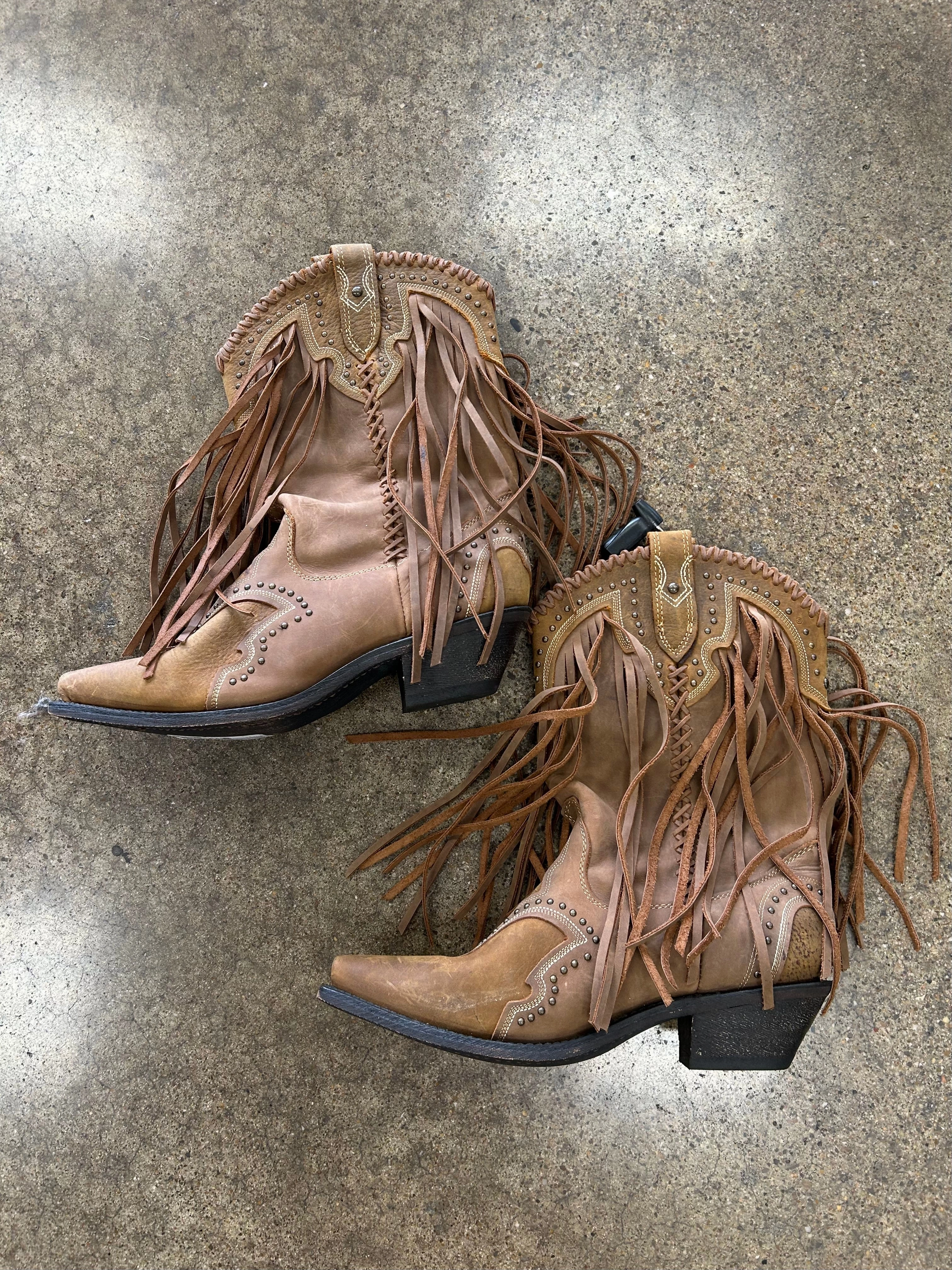 Boots Western By Clothes Mentor In Brown, Size:11