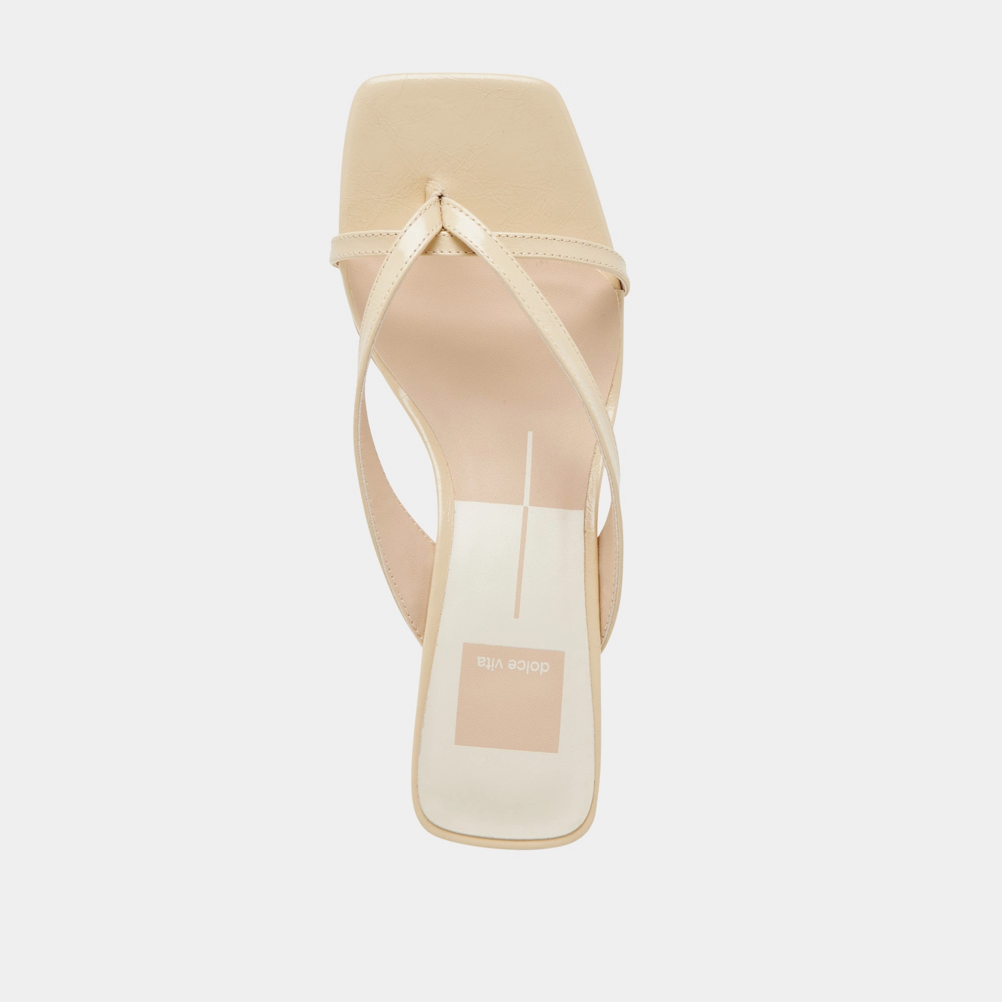 BREVEL HEELS LIGHT YELLOW LEATHER