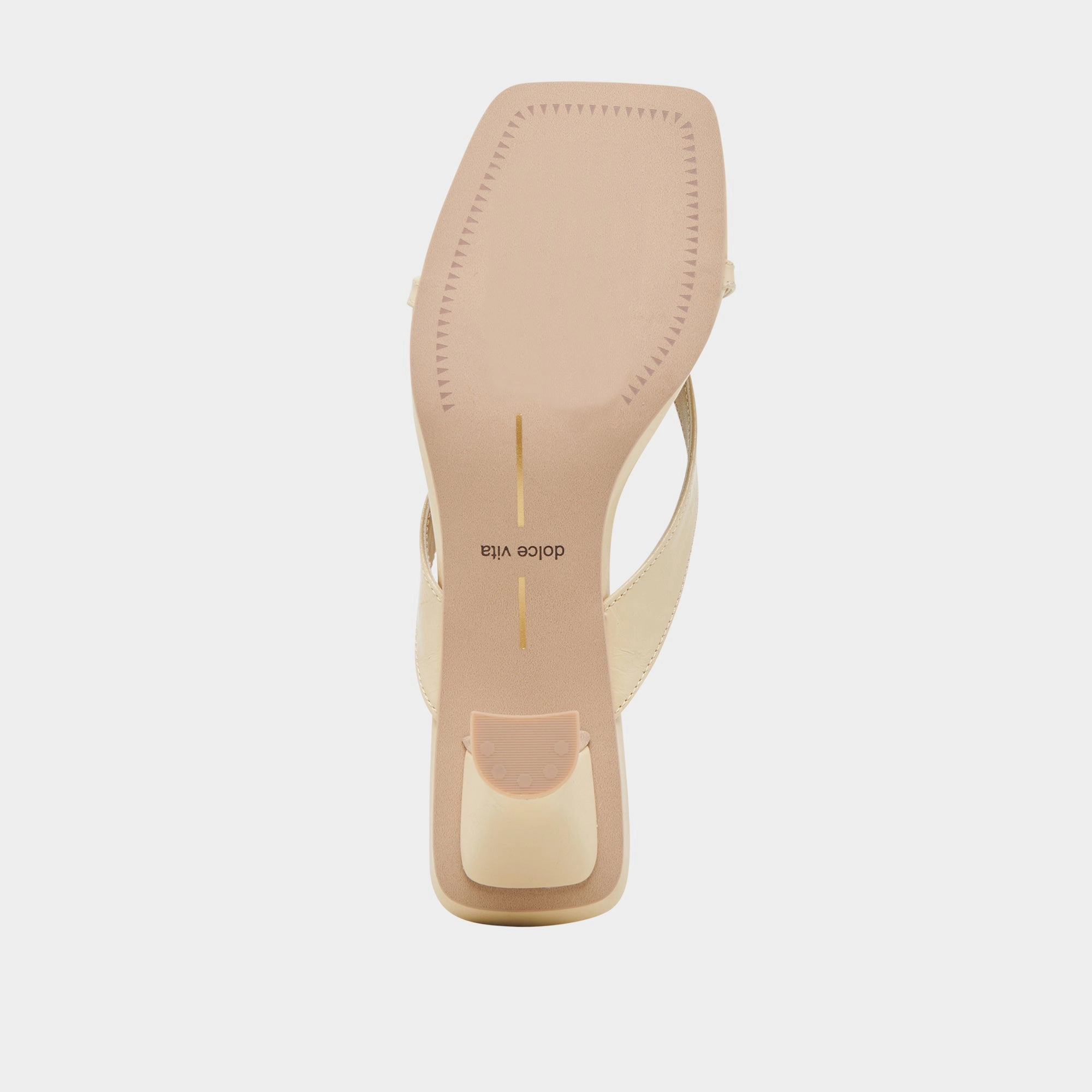 BREVEL HEELS LIGHT YELLOW LEATHER