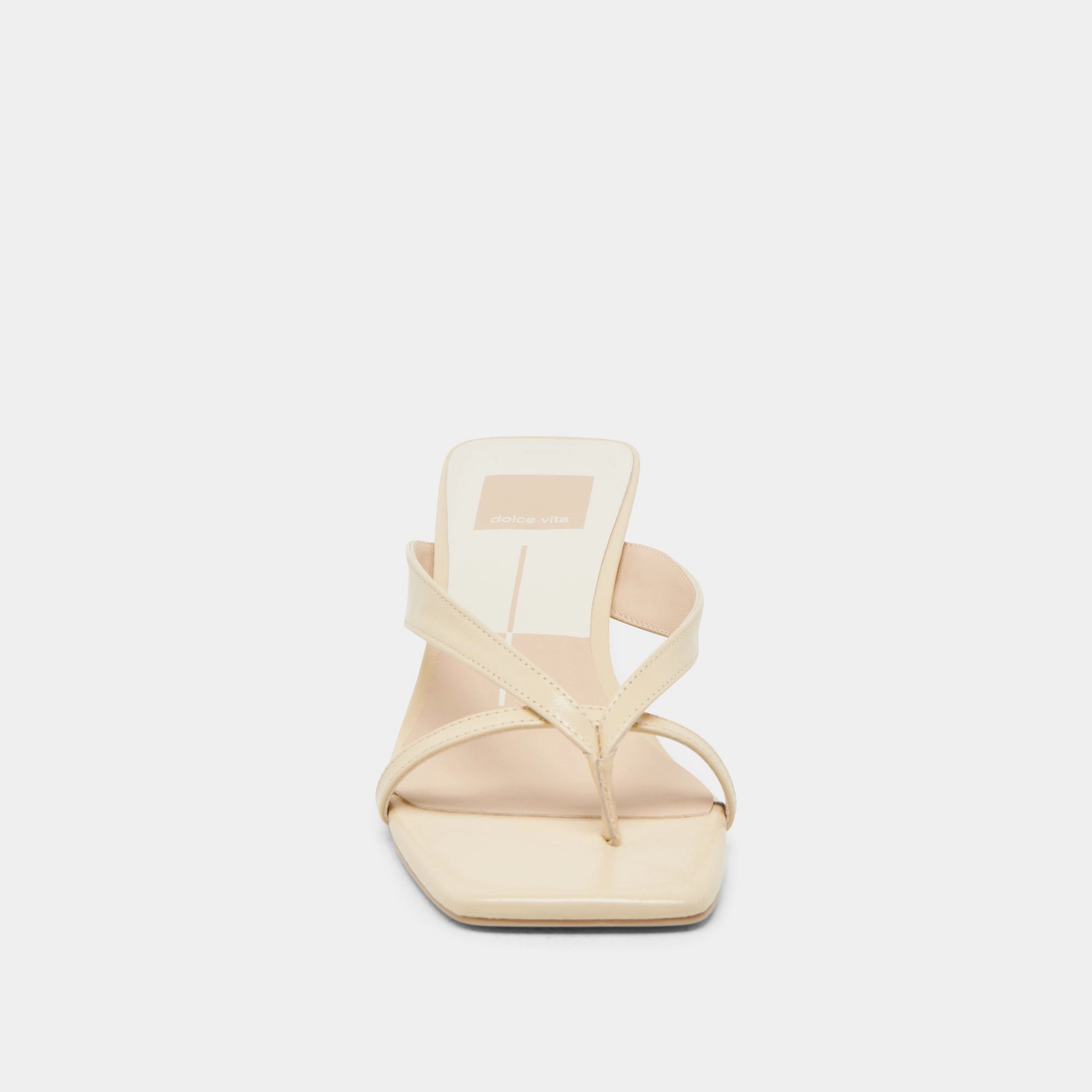 BREVEL HEELS LIGHT YELLOW LEATHER