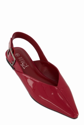 Buckle Slingback Flats