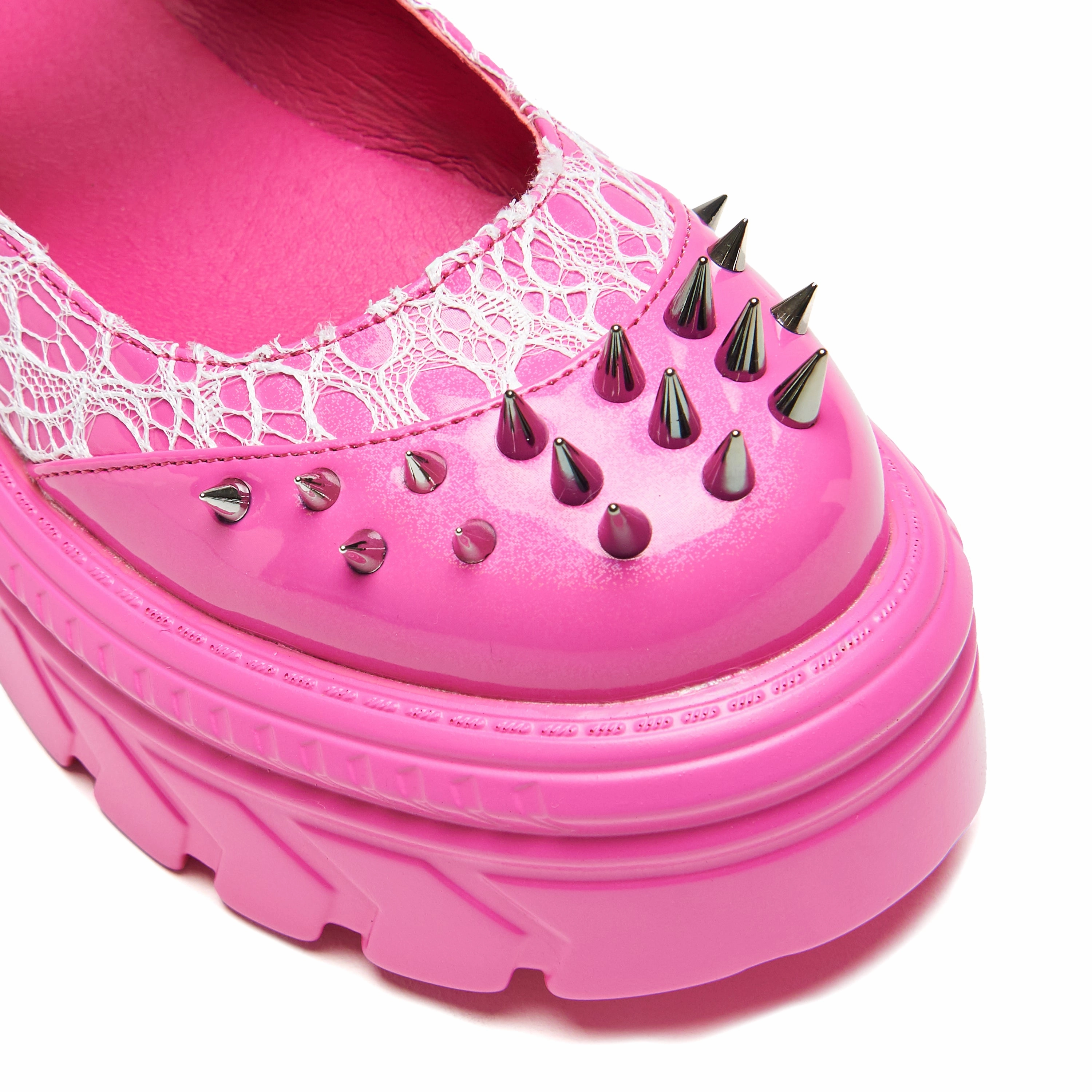 Candyfloss Demon Spiked Stomper Mary Janes