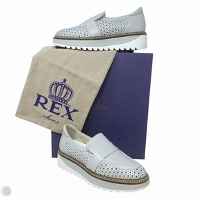 Carolyn 2 Luxury Loafers By Rex In Grey, Size: 6.5
