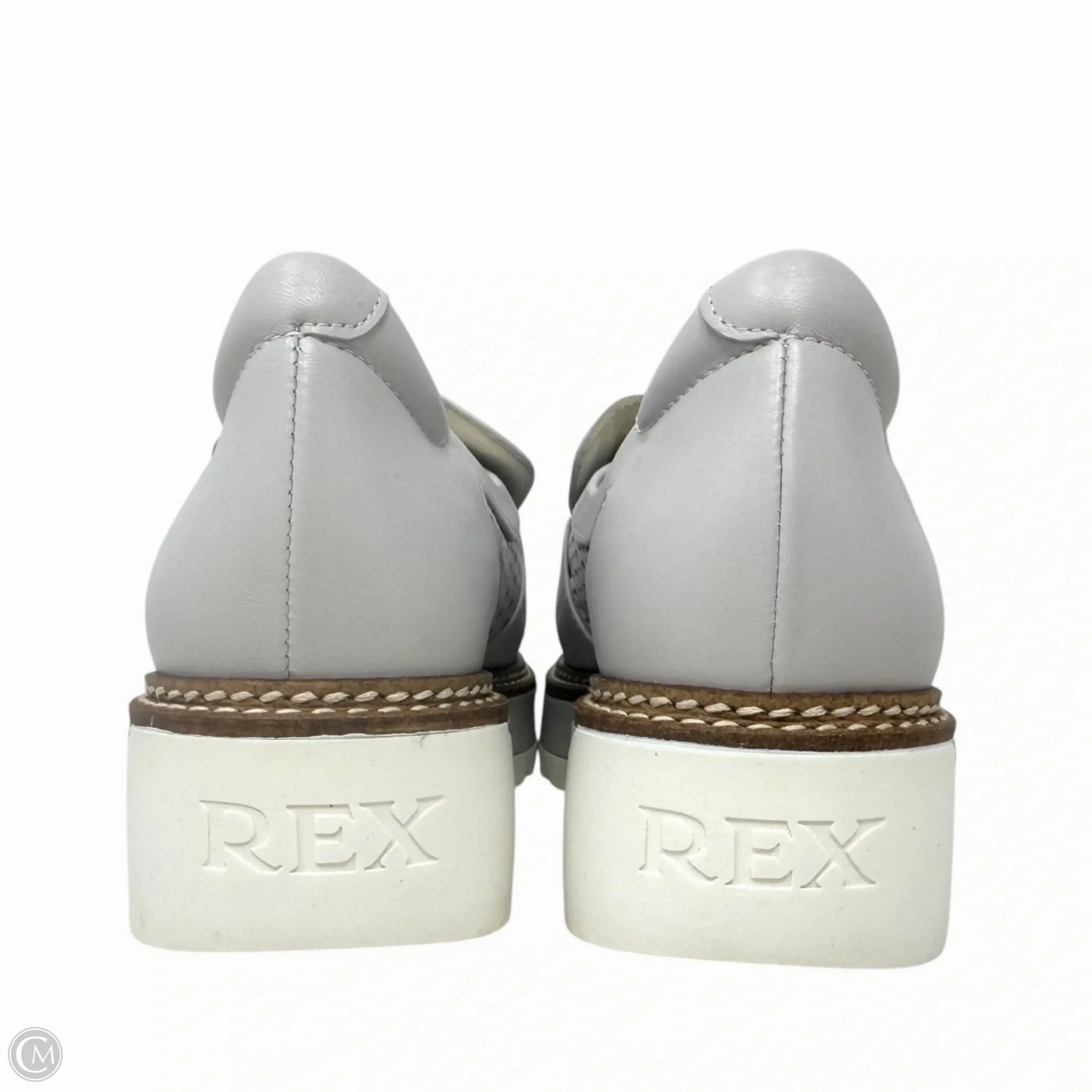 Carolyn 2 Luxury Loafers By Rex In Grey, Size: 6.5