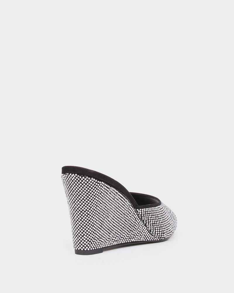 Crystal, Black Suede/Suède Noir