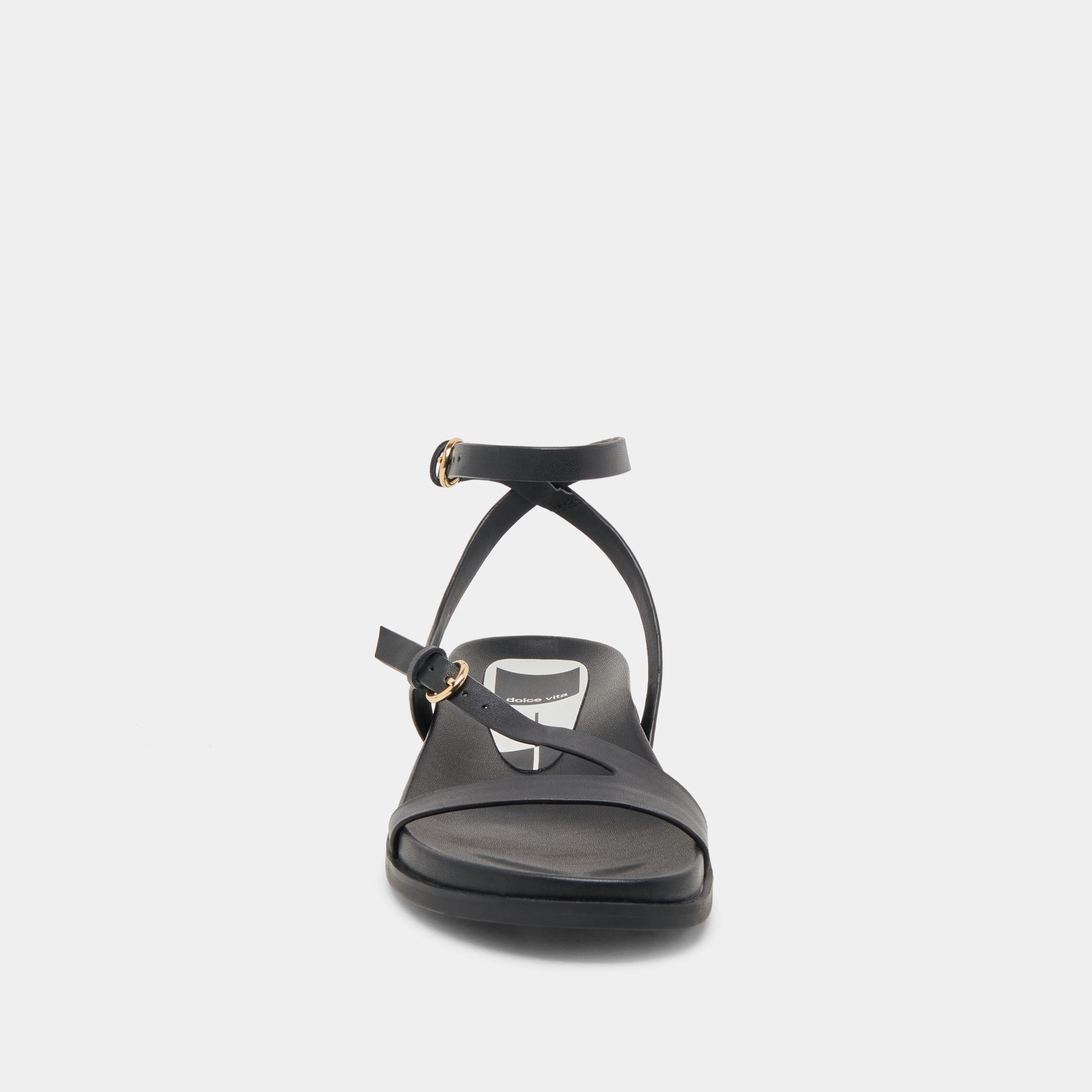 DARLIS SANDALS BLACK LEATHER