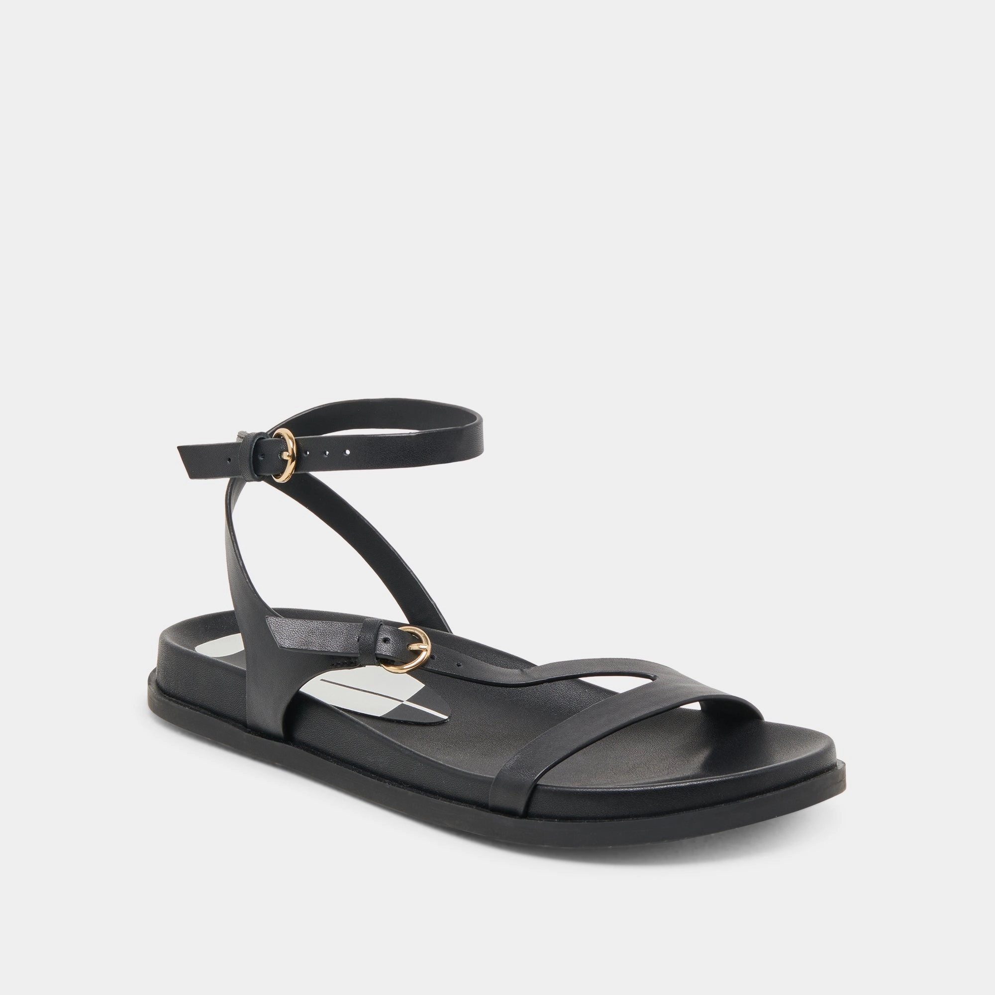 DARLIS SANDALS BLACK LEATHER