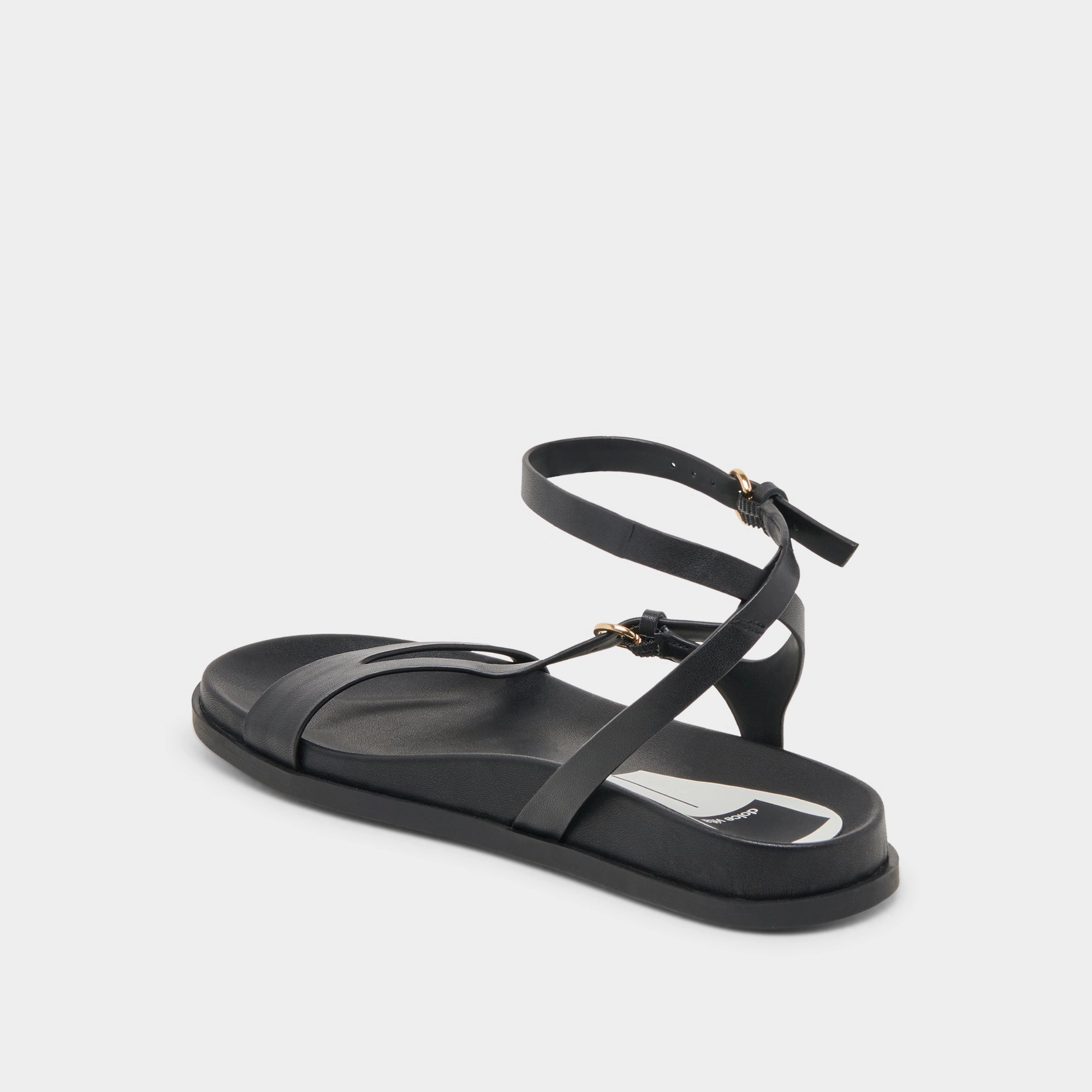 DARLIS SANDALS BLACK LEATHER