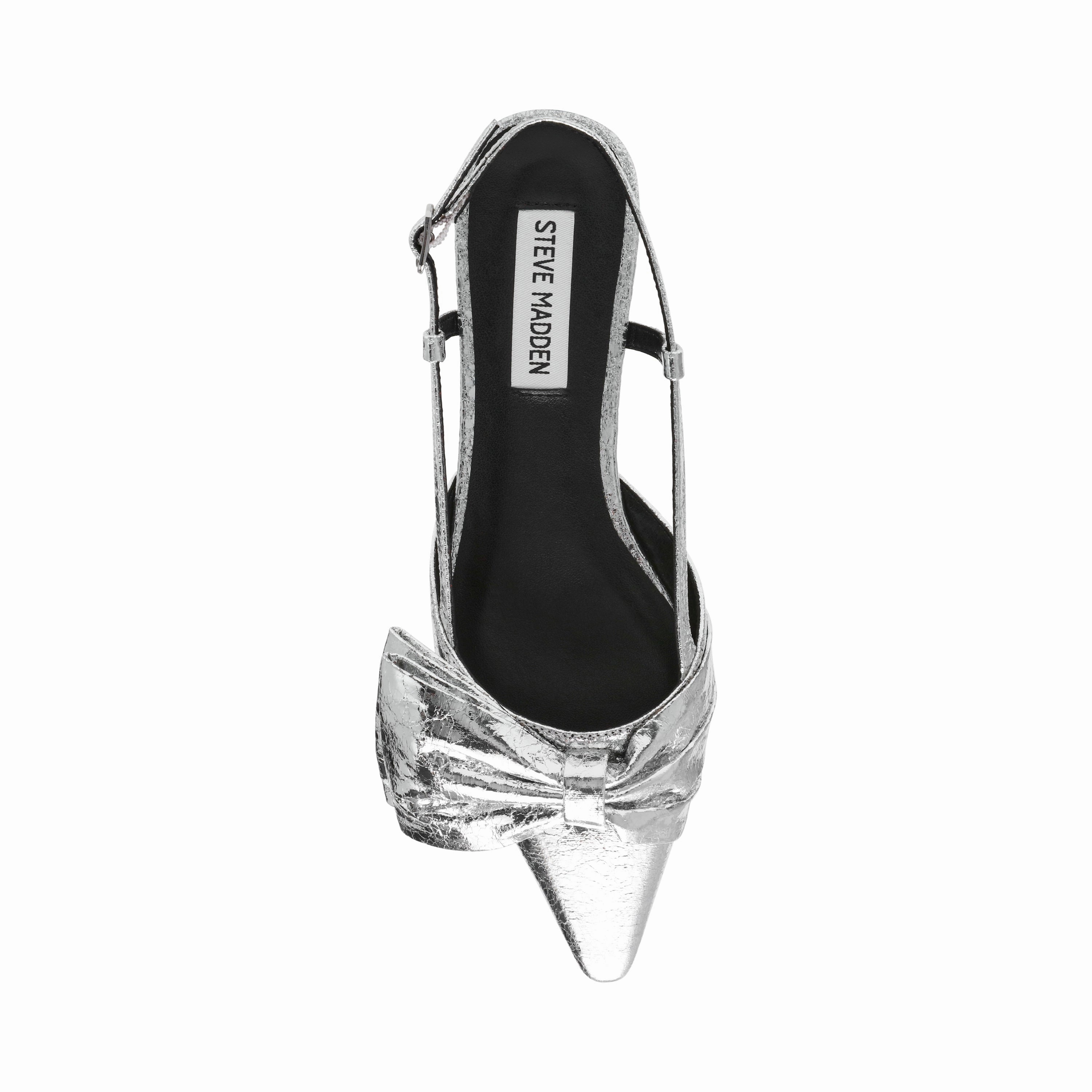 Dazzled Flat Shoe SILVER