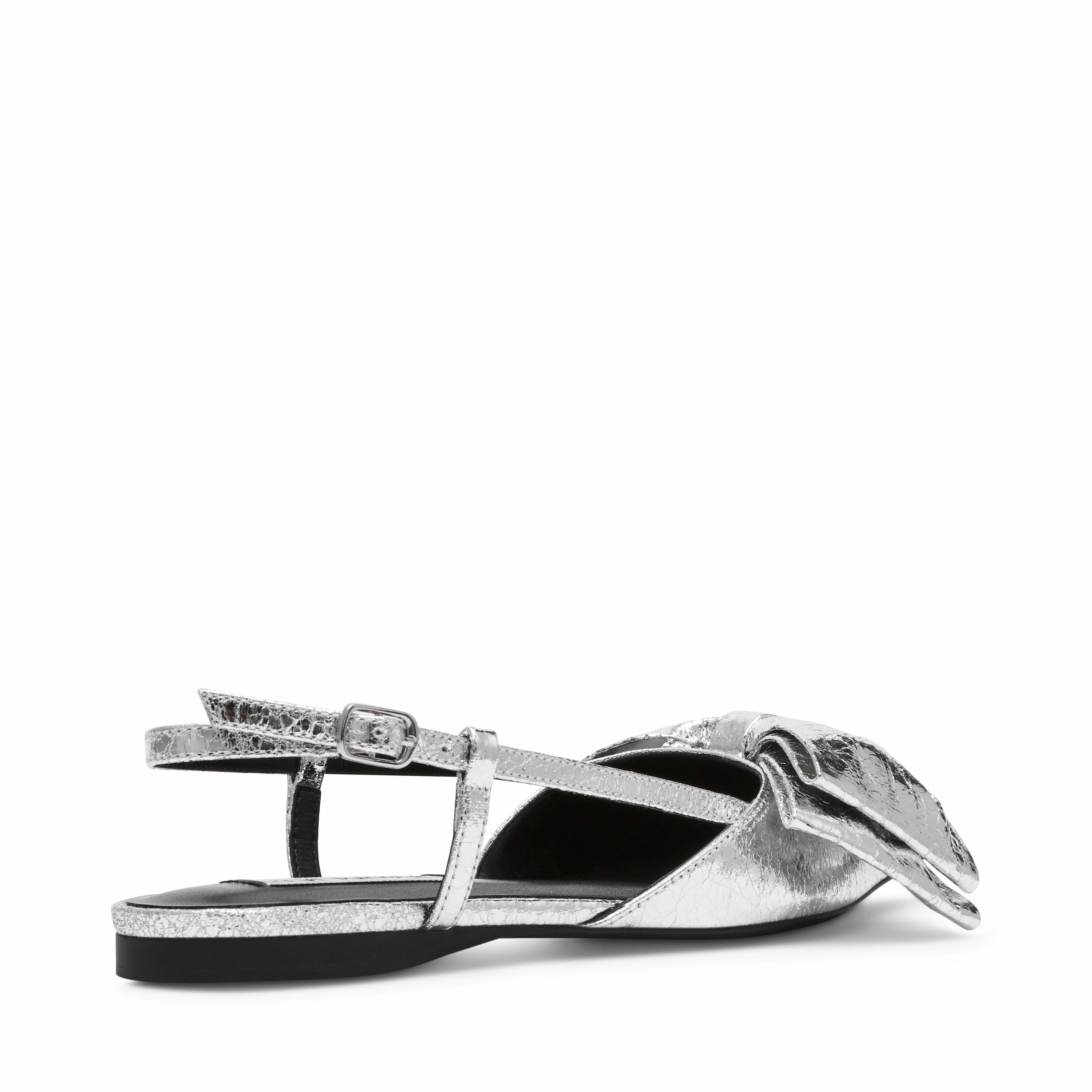 Dazzled Flat Shoe SILVER