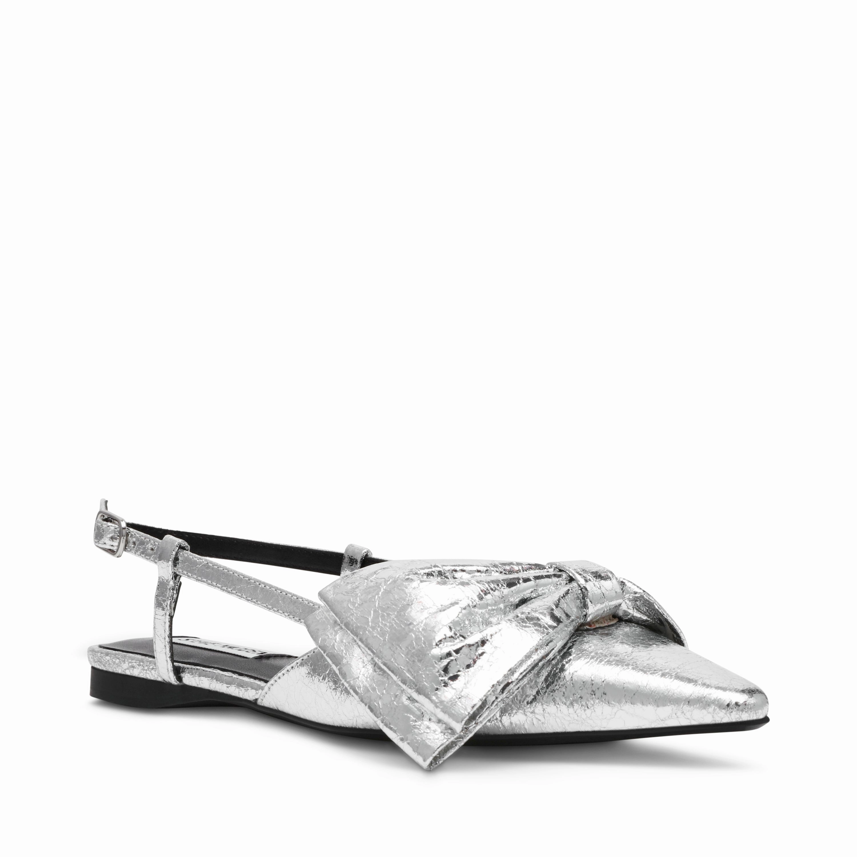 Dazzled Flat Shoe SILVER