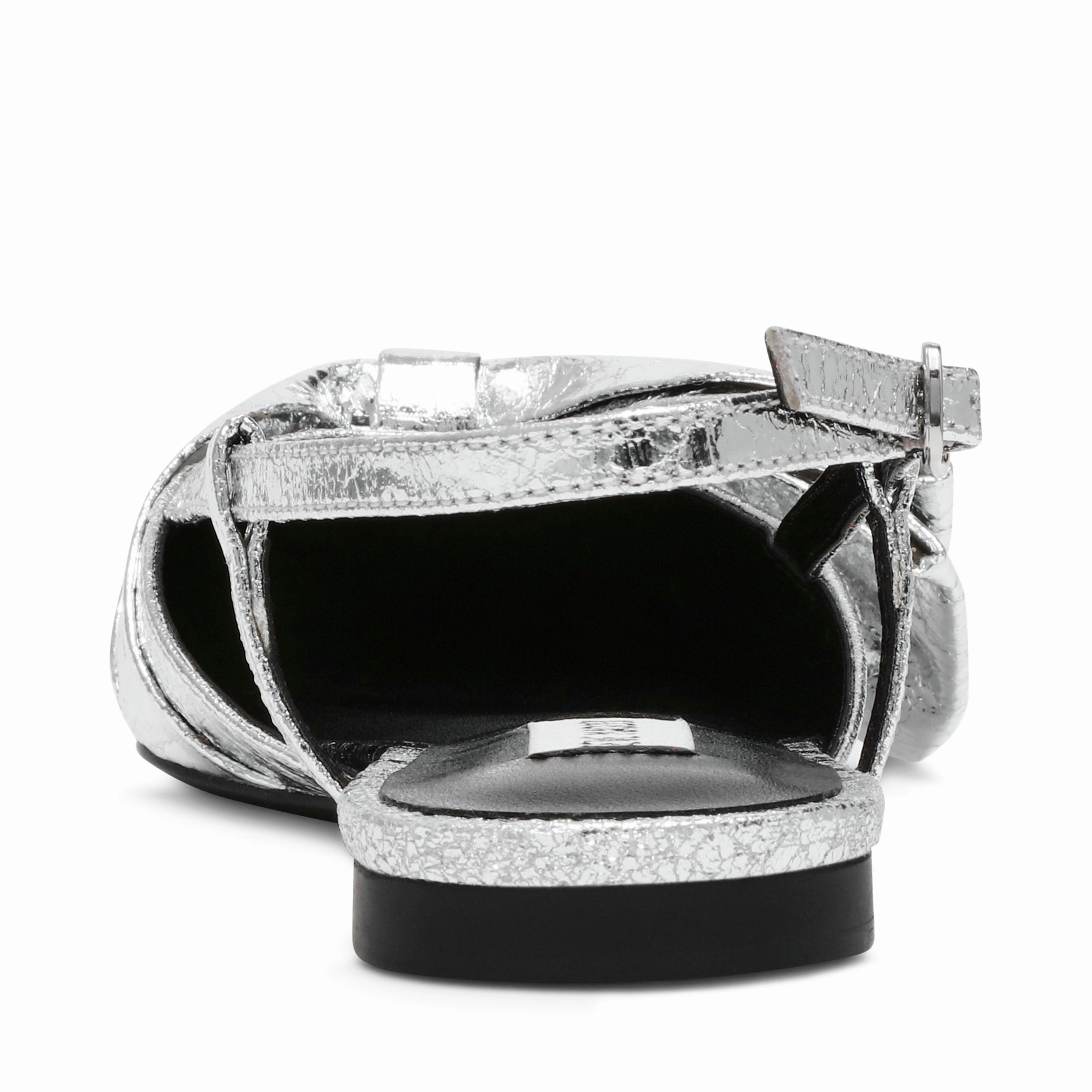 Dazzled Flat Shoe SILVER