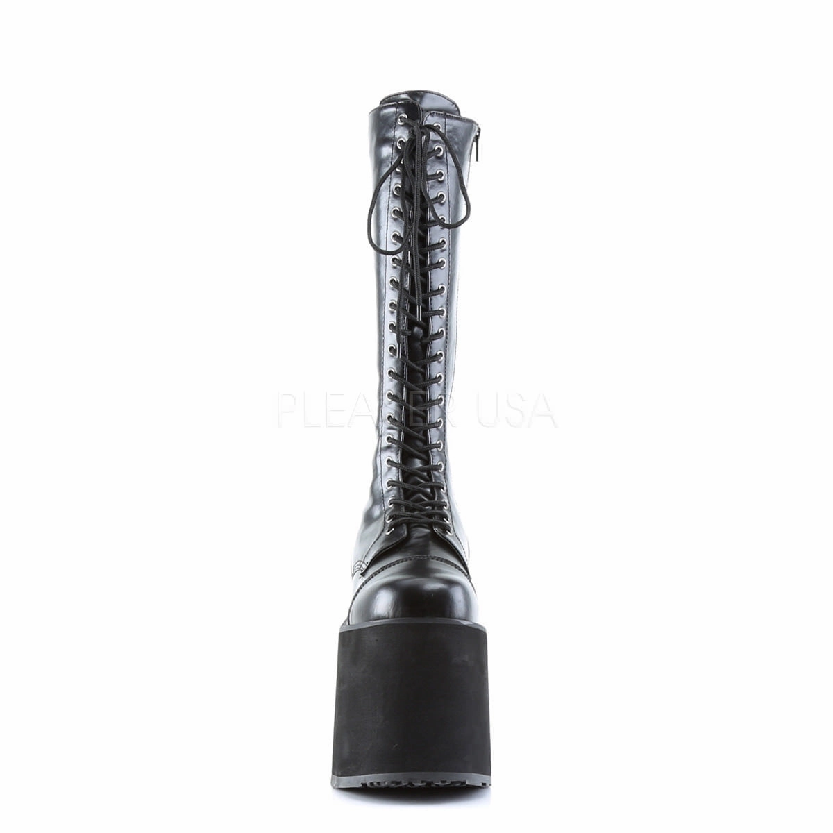 DEMONIA MEGA-602 Men's Black Pu Vegan Boots