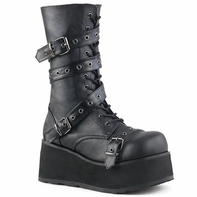 Demonia Trashville-205-Black-Size 4-Clearance
