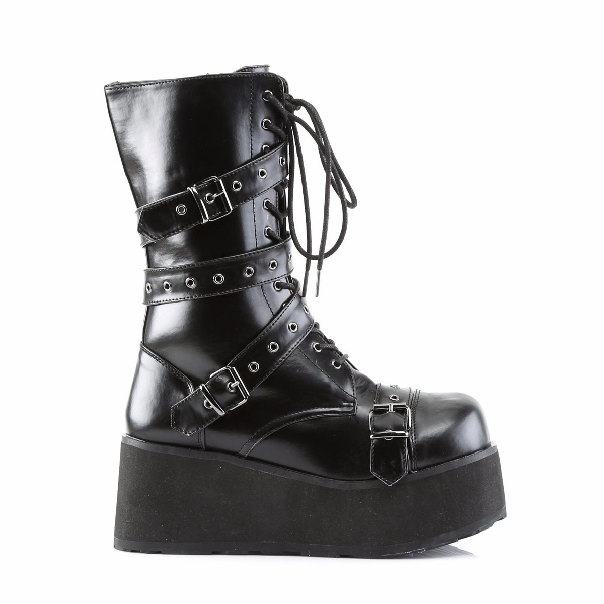 Demonia Trashville-205-Black-Size 4-Clearance