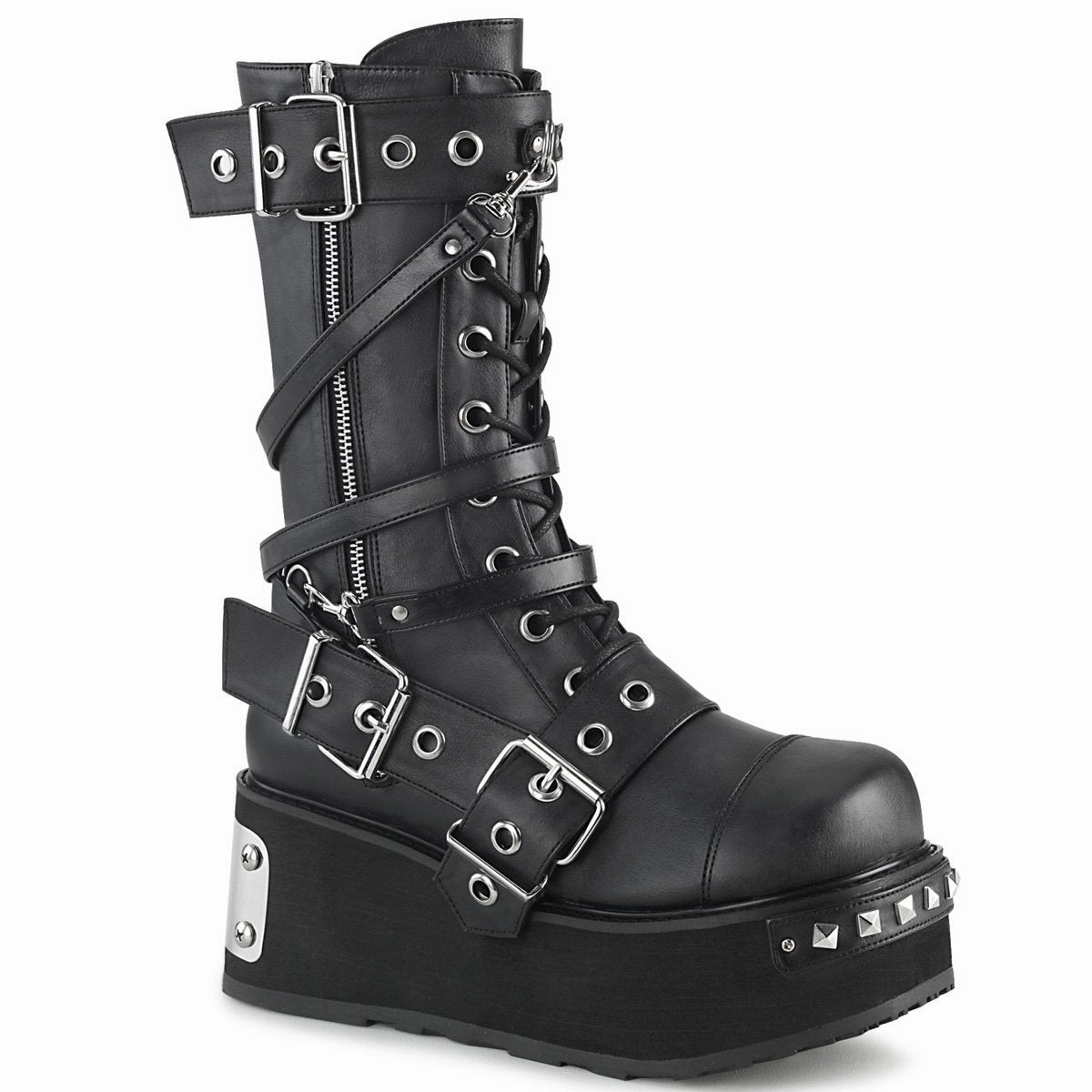 Demonia Trashville-250-Black-Size 6-Clearance