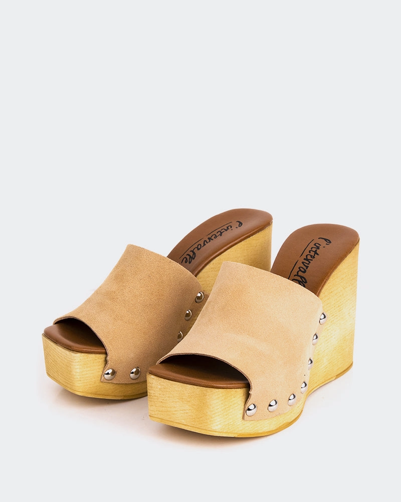 Emeline Nude Suede