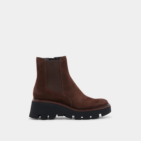 EMMET H2O BOOTS DK BROWN SUEDE