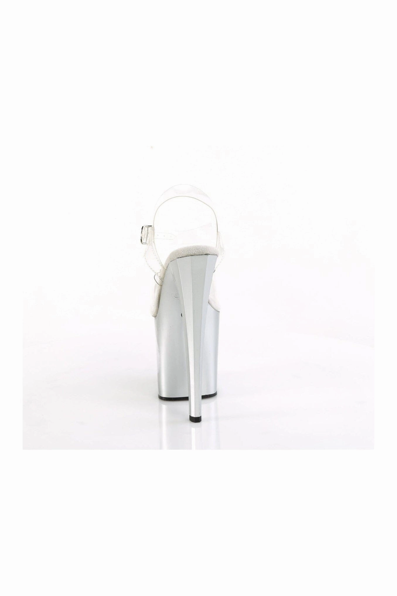 ENCHANT-708LT-CIRCLE Clear Vinyl Sandal