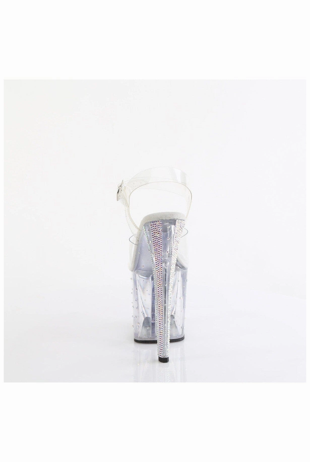 ENCHANT-708RS-01 Clear Vinyl Sandal