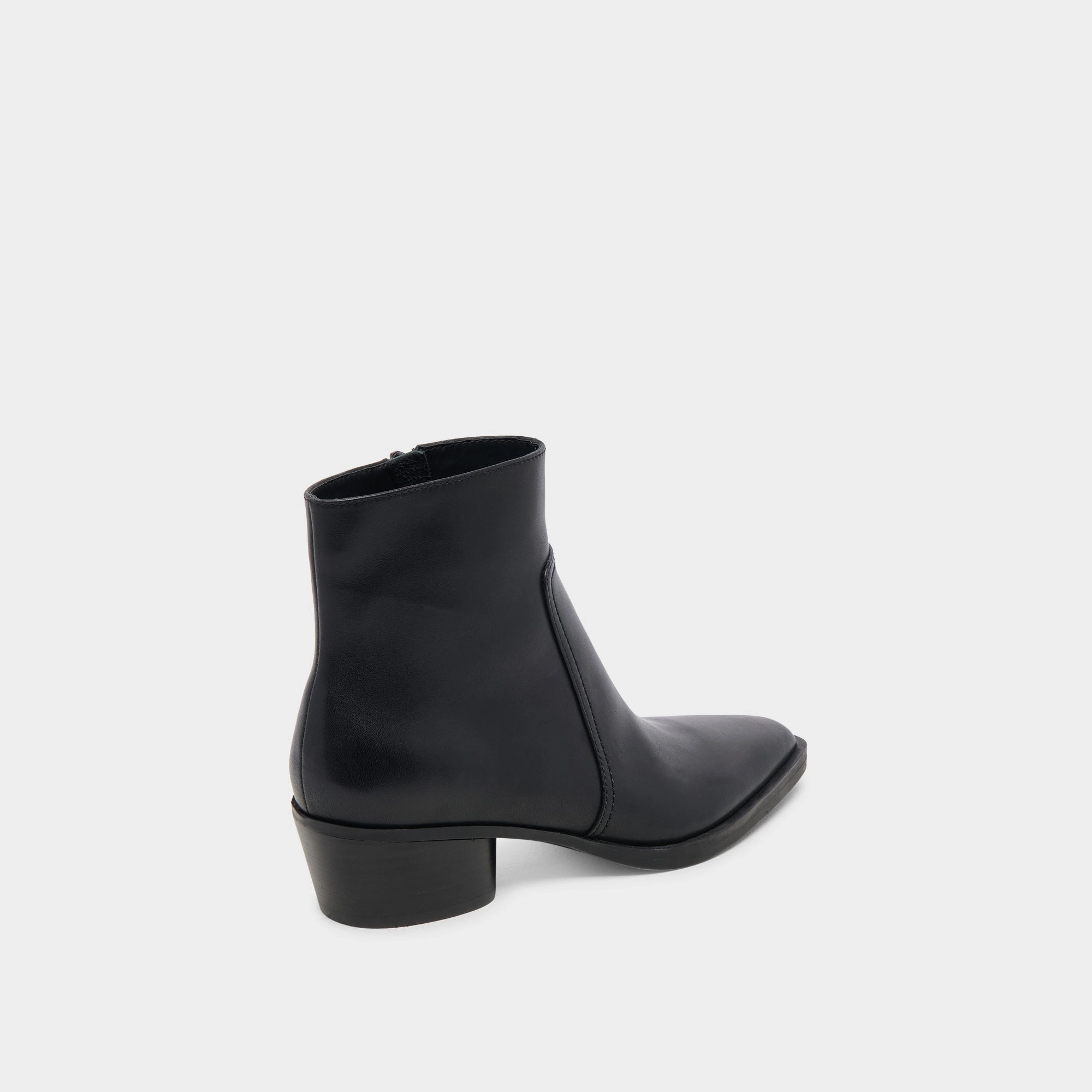 FAHARI H2O BOOTIES BLACK LEATHER