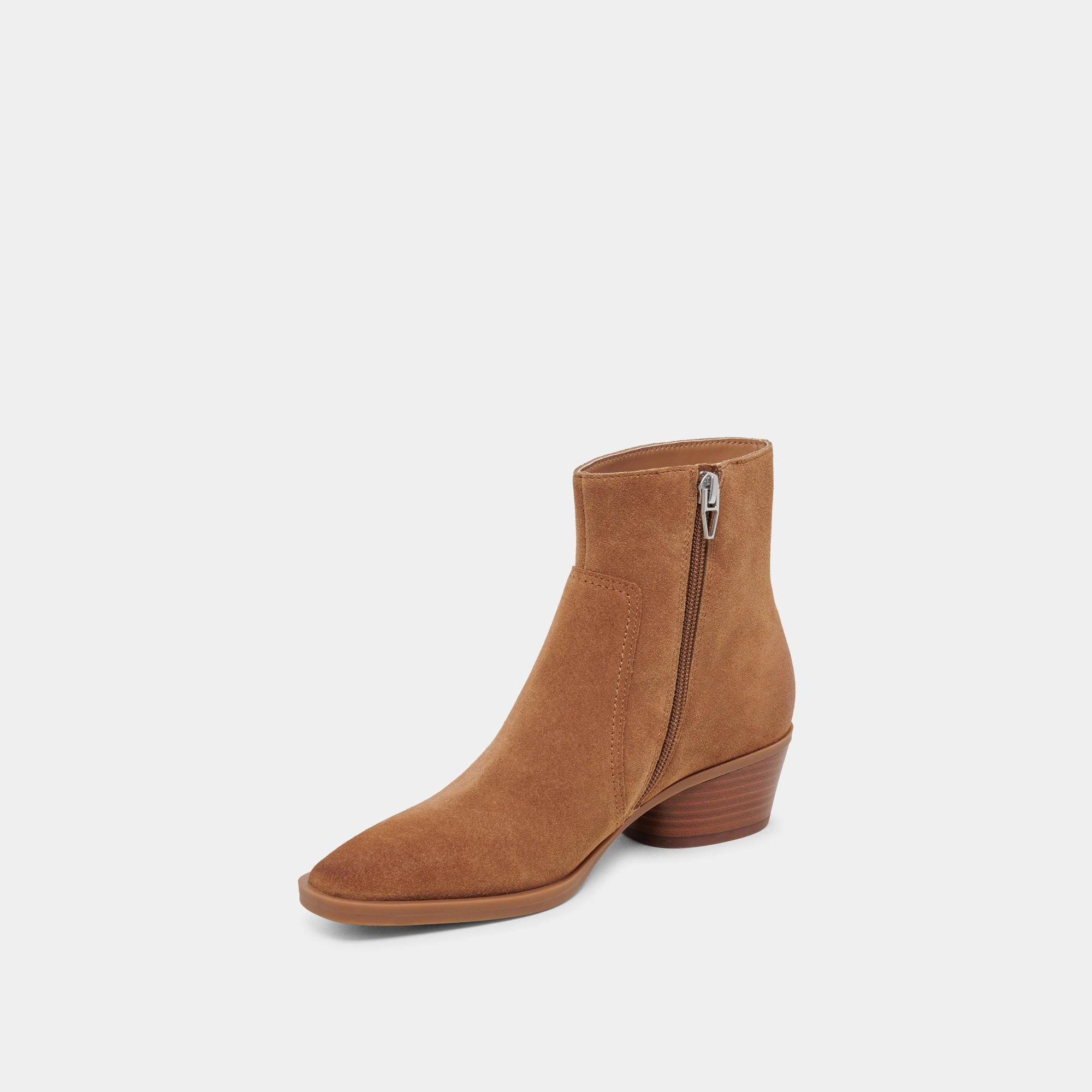FAHARI H2O WIDE BOOTIES BROWN SUEDE