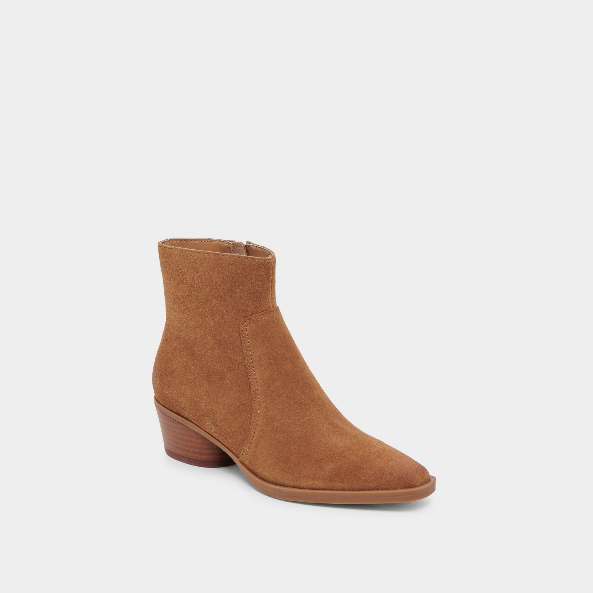 FAHARI H2O WIDE BOOTIES BROWN SUEDE
